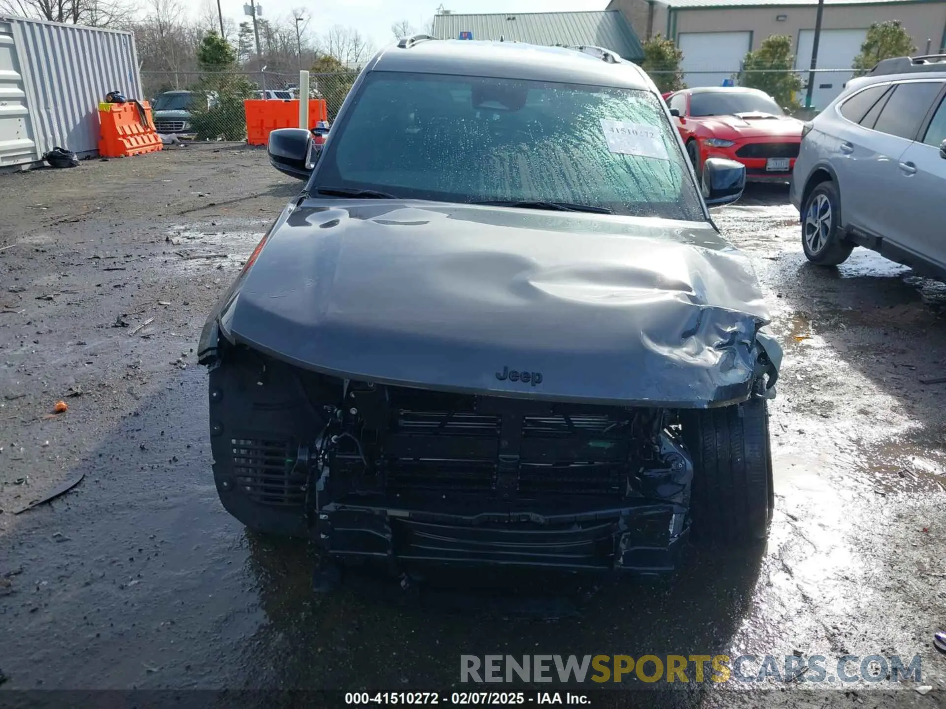 6 Photograph of a damaged car 1C4RJKAG4M8161146 JEEP GRAND CHEROKEE L 2021