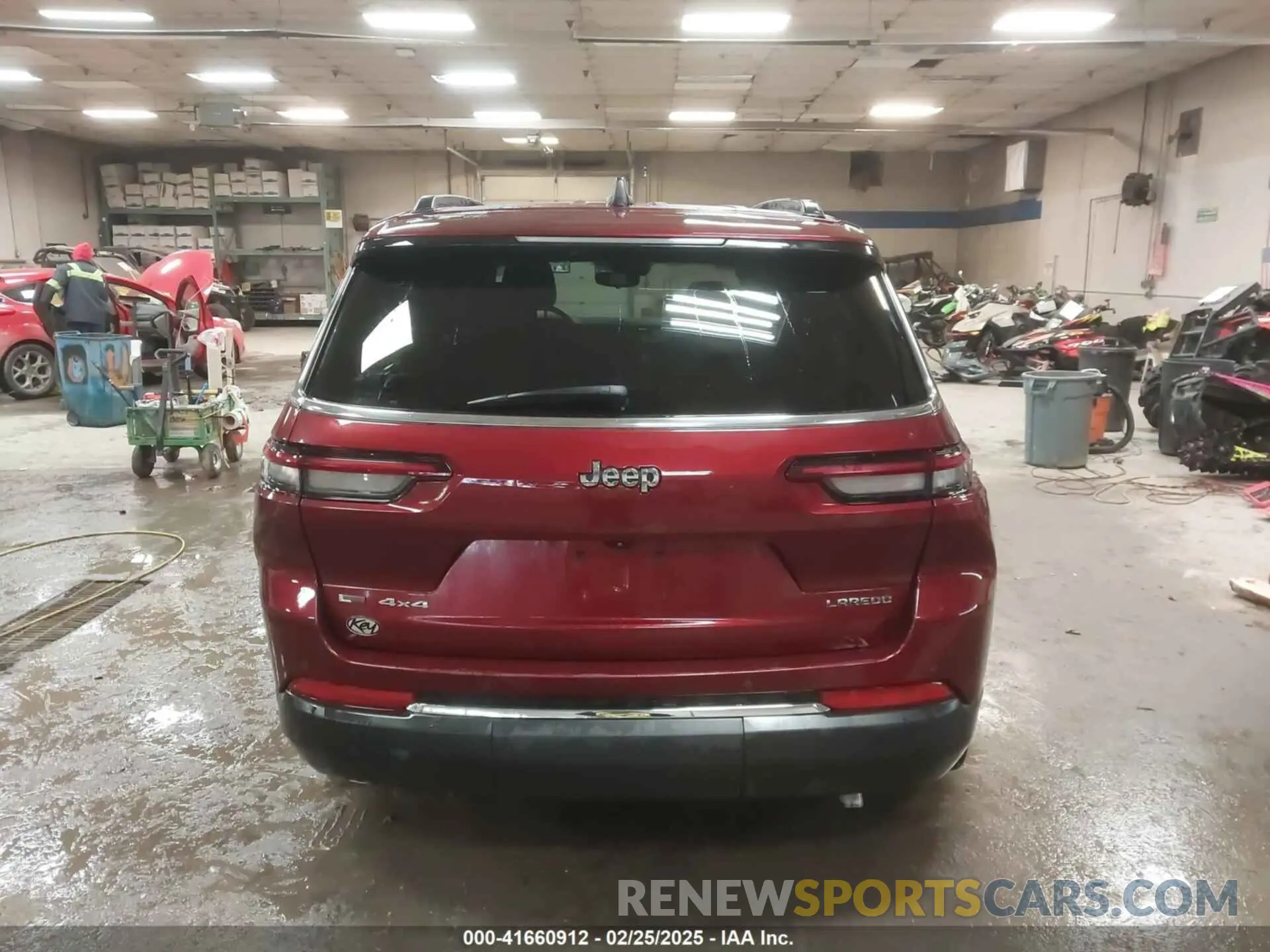 16 Photograph of a damaged car 1C4RJKAG4M8169893 JEEP GRAND CHEROKEE L 2021