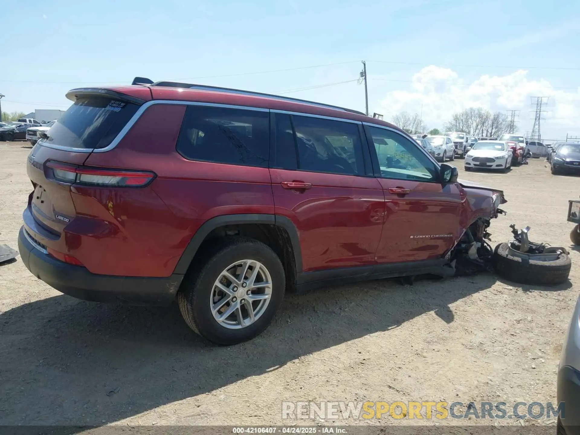 14 Photograph of a damaged car 1C4RJKAG7M8168463 JEEP GRAND CHEROKEE L 2021