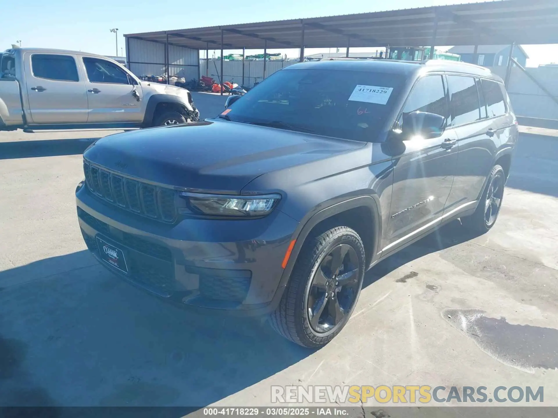 2 Photograph of a damaged car 1C4RJKAG9M8187001 JEEP GRAND CHEROKEE L 2021