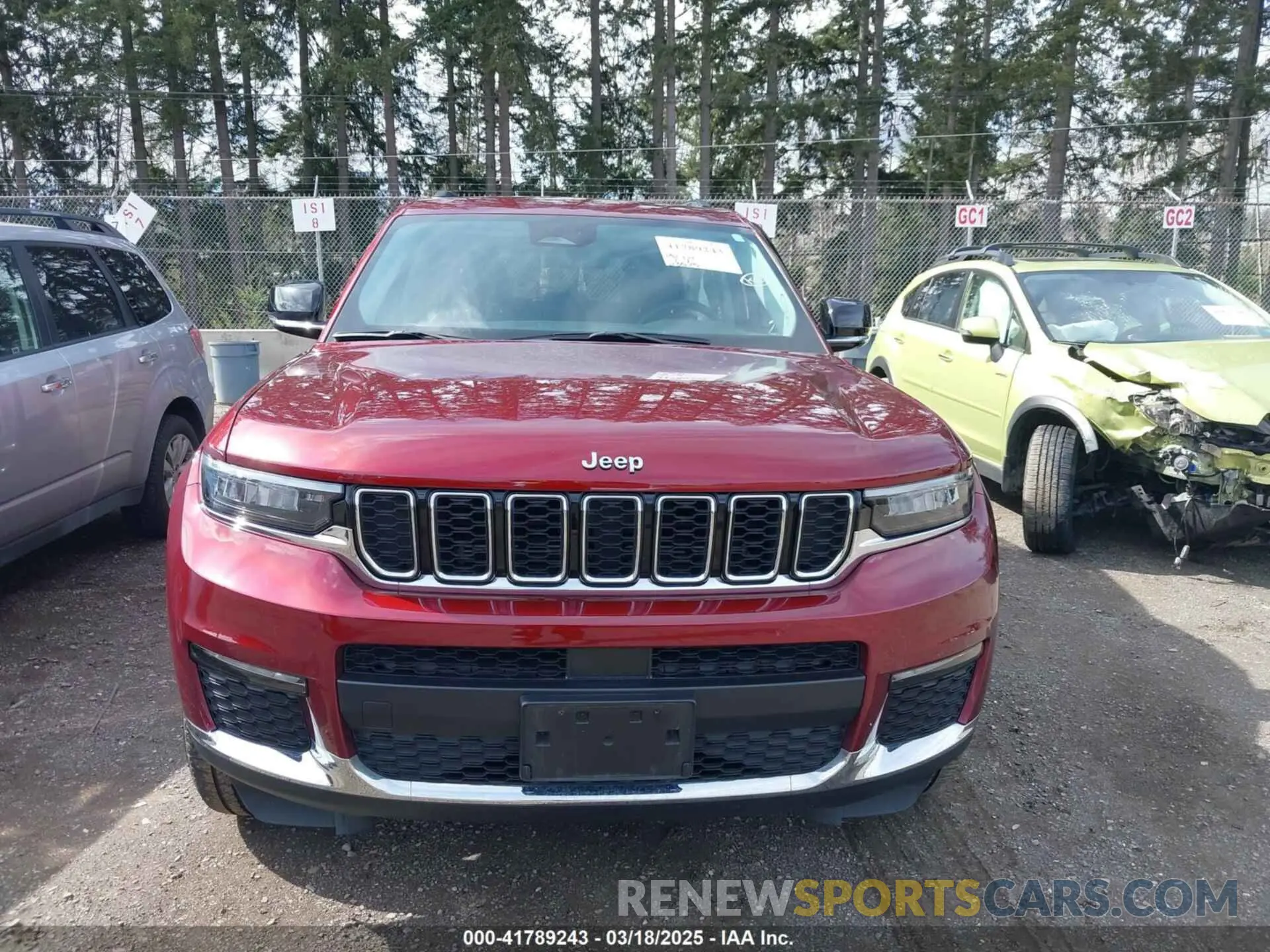 12 Photograph of a damaged car 1C4RJKBG0M8171350 JEEP GRAND CHEROKEE L 2021