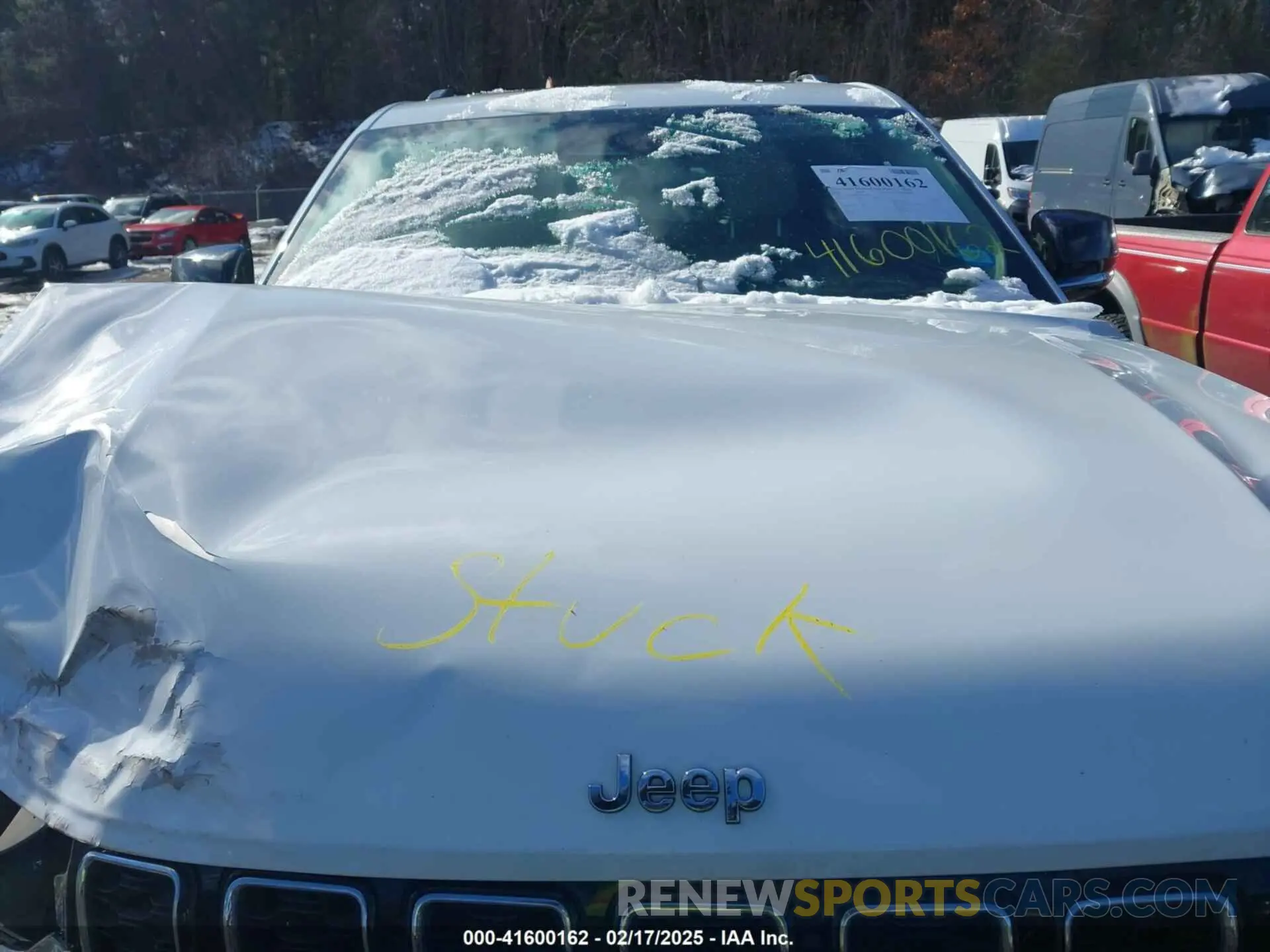 10 Photograph of a damaged car 1C4RJKBG4M8125519 JEEP GRAND CHEROKEE L 2021