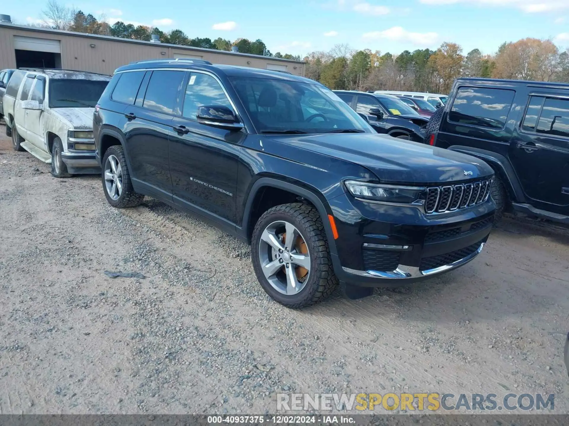 1 Photograph of a damaged car 1C4RJKBG6M8105885 JEEP GRAND CHEROKEE L 2021