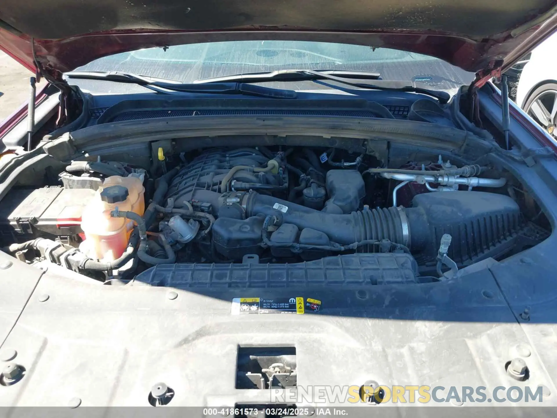 10 Photograph of a damaged car 1C4RJKBG7M8127961 JEEP GRAND CHEROKEE L 2021