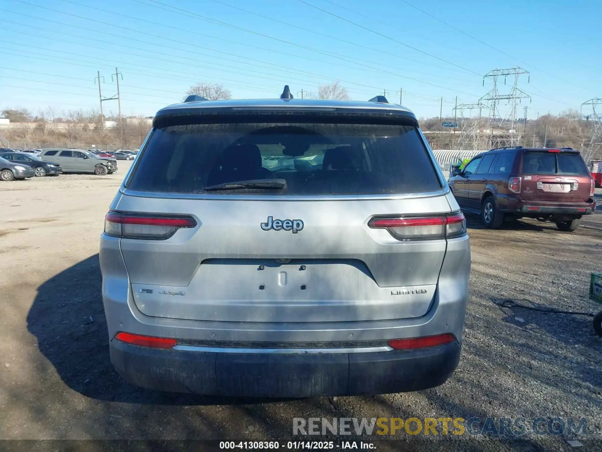 16 Photograph of a damaged car 1C4RJKBG8M8122316 JEEP GRAND CHEROKEE L 2021