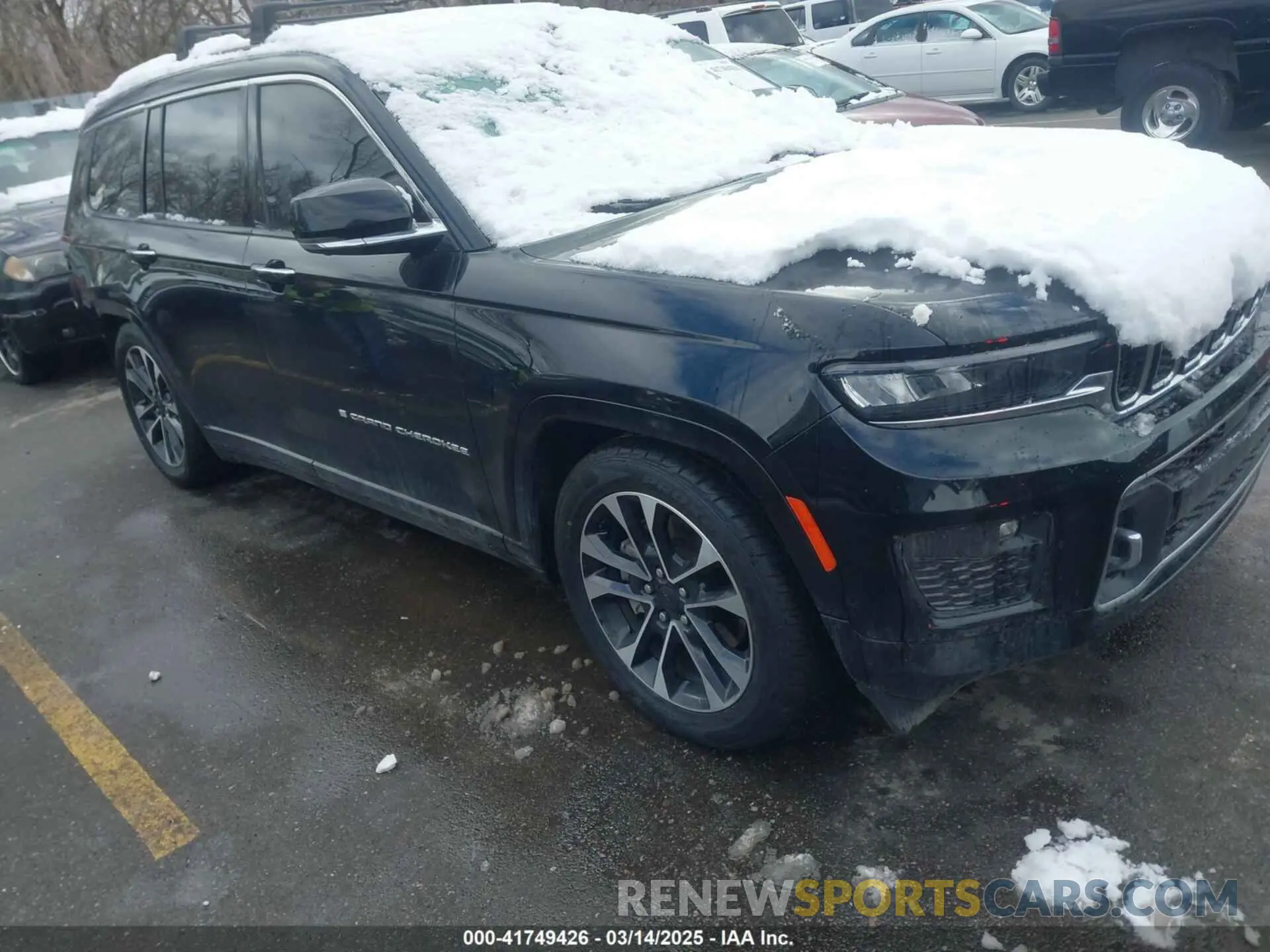 1 Photograph of a damaged car 1C4RJKDT0M8197067 JEEP GRAND CHEROKEE L 2021