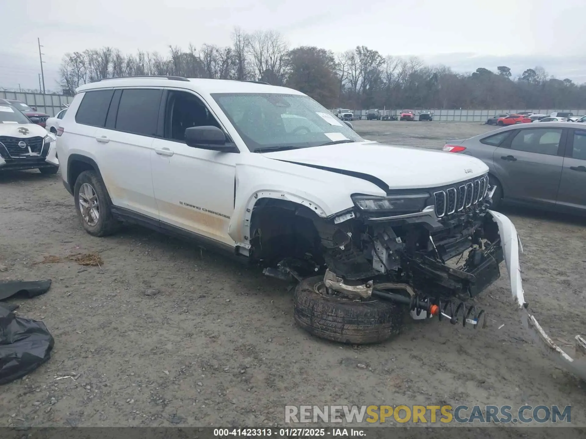 1 Photograph of a damaged car 1C4RJJAG6N8608944 JEEP GRAND CHEROKEE L 2022