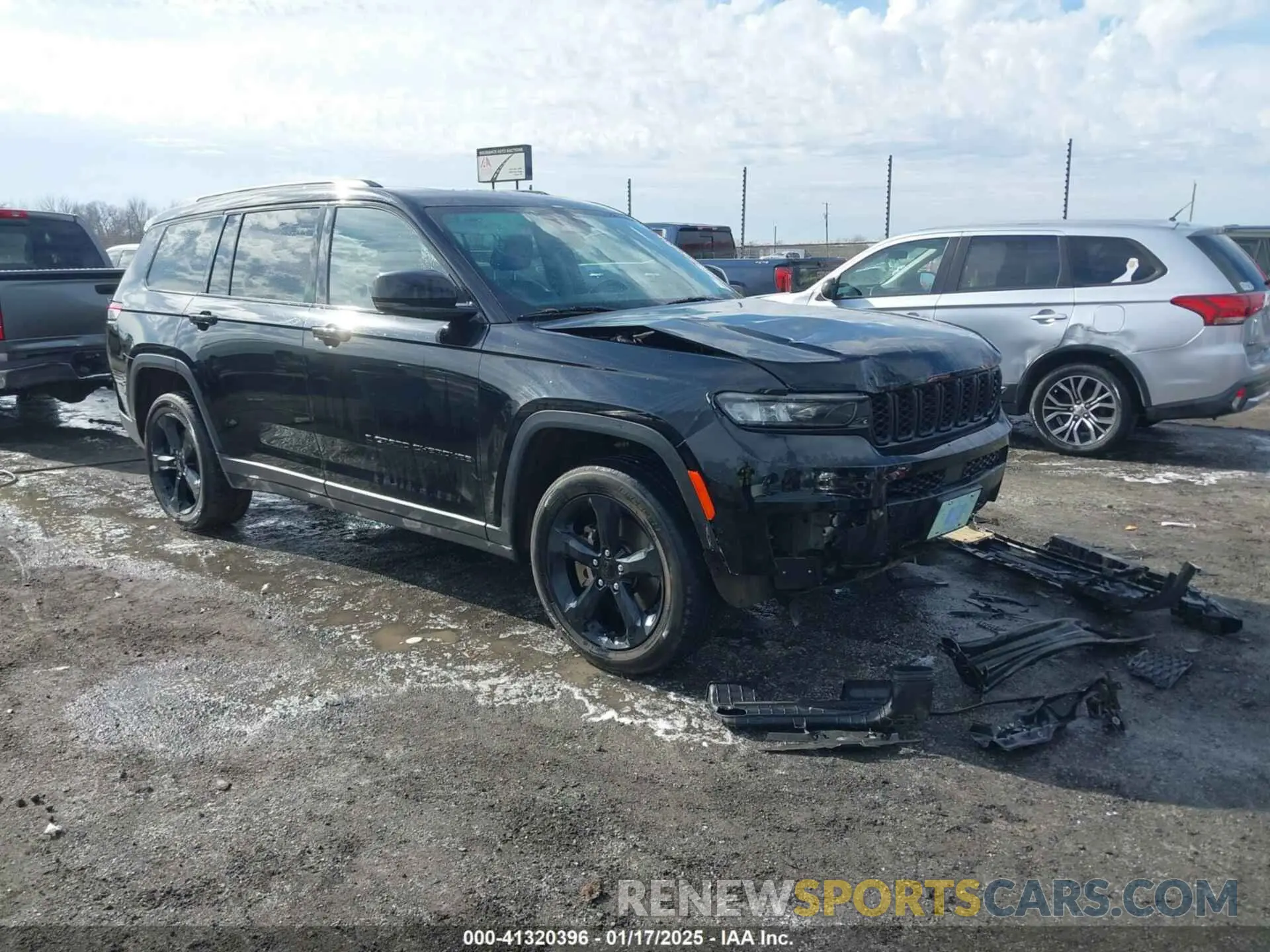 1 Photograph of a damaged car 1C4RJJBG0N8548996 JEEP GRAND CHEROKEE L 2022