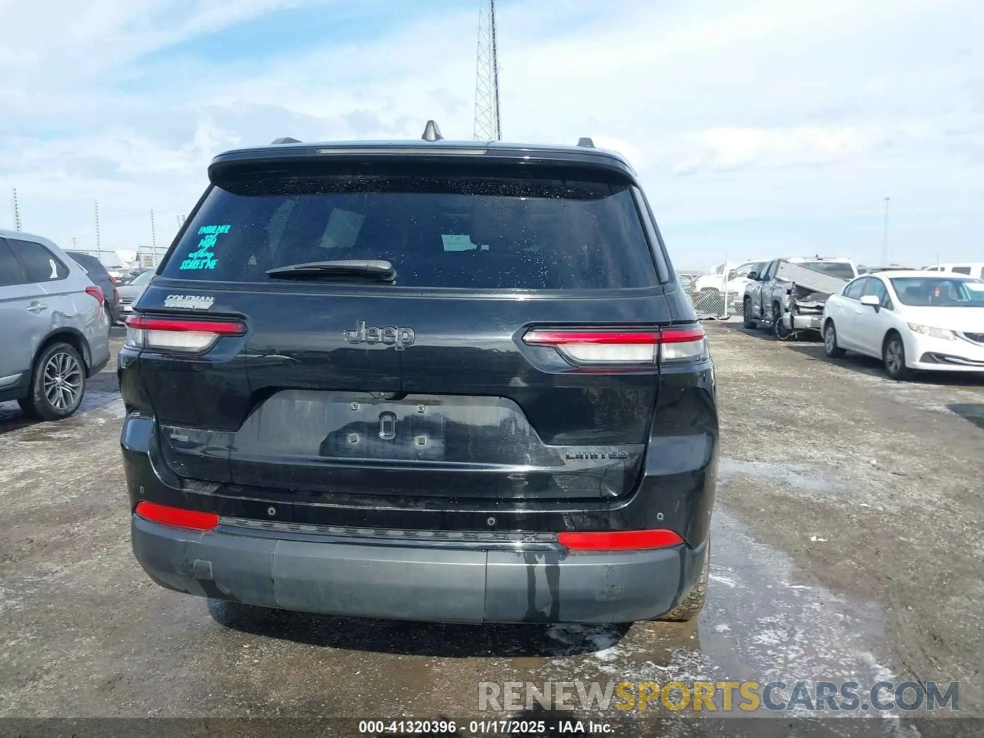 16 Photograph of a damaged car 1C4RJJBG0N8548996 JEEP GRAND CHEROKEE L 2022