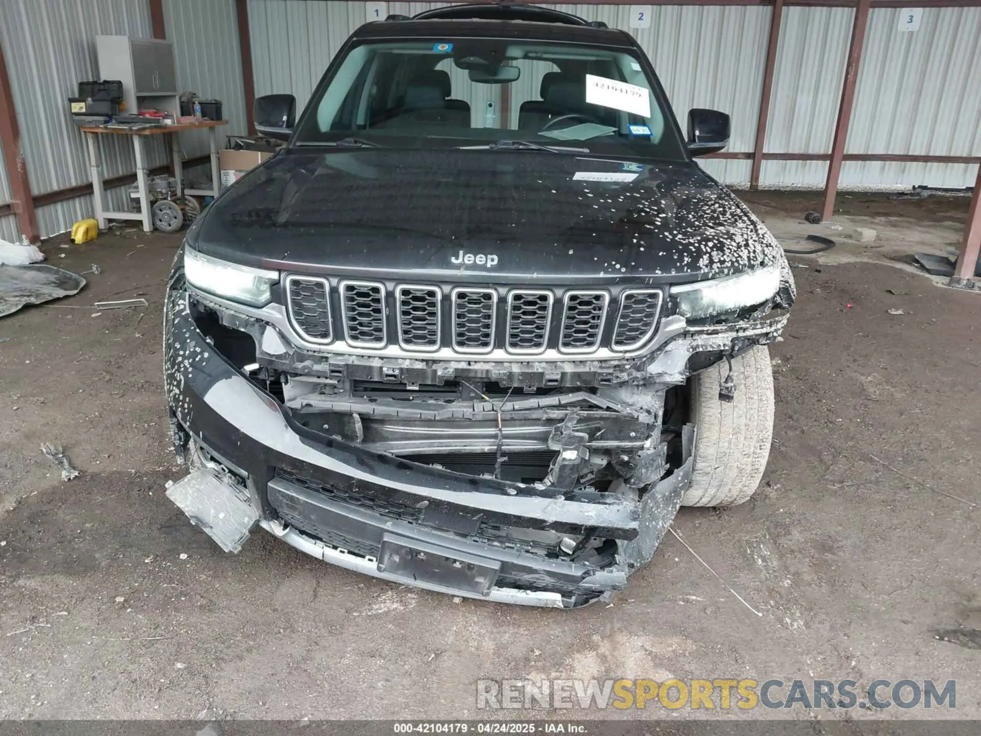 6 Photograph of a damaged car 1C4RJJBGXN8529050 JEEP GRAND CHEROKEE L 2022