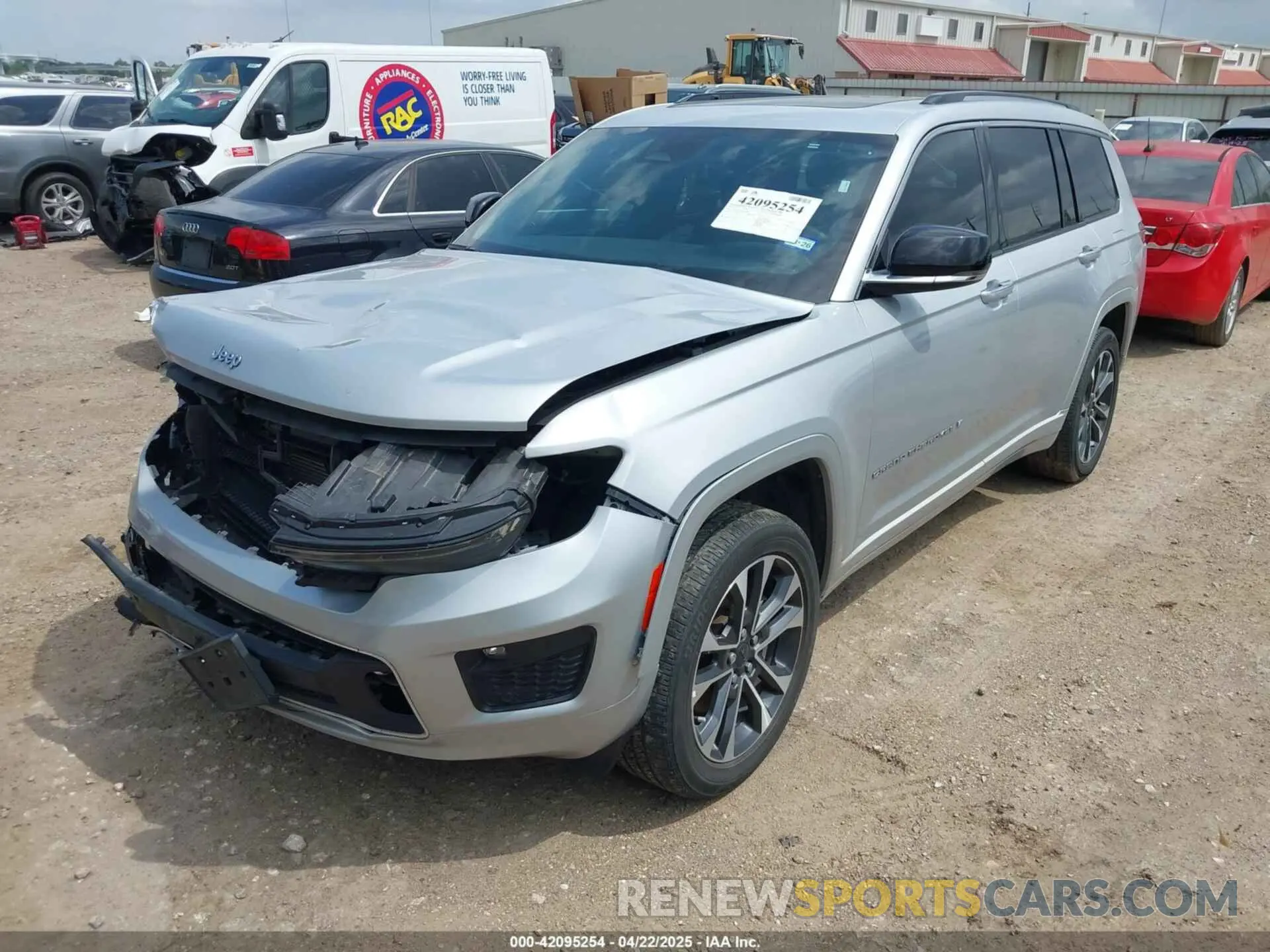 2 Photograph of a damaged car 1C4RJJDG3N8529288 JEEP GRAND CHEROKEE L 2022