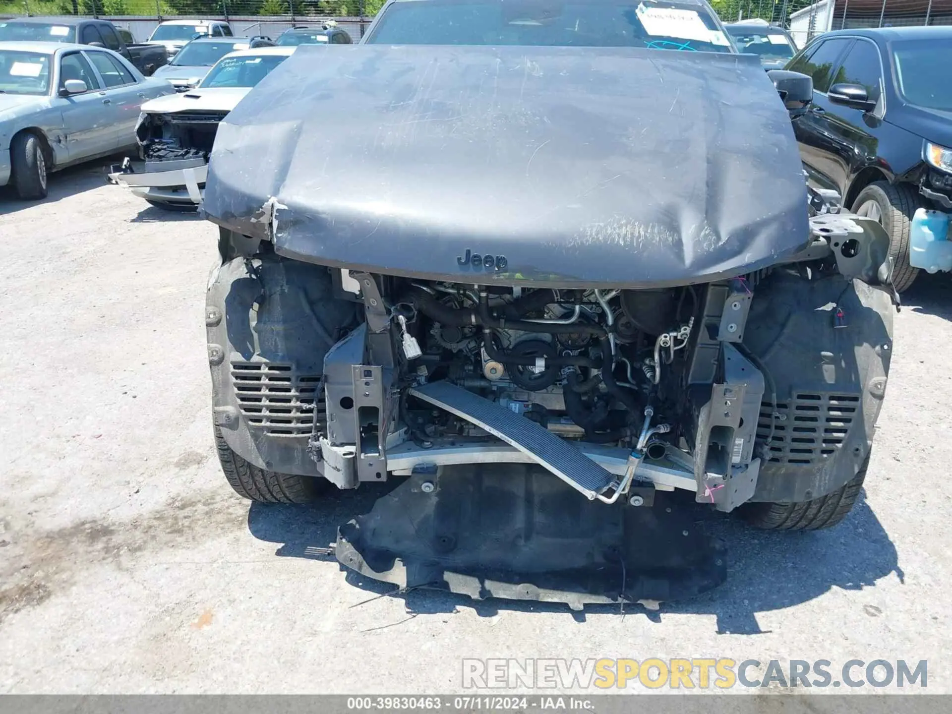 6 Photograph of a damaged car 1C4RJKAG9N8517415 JEEP GRAND CHEROKEE L 2022