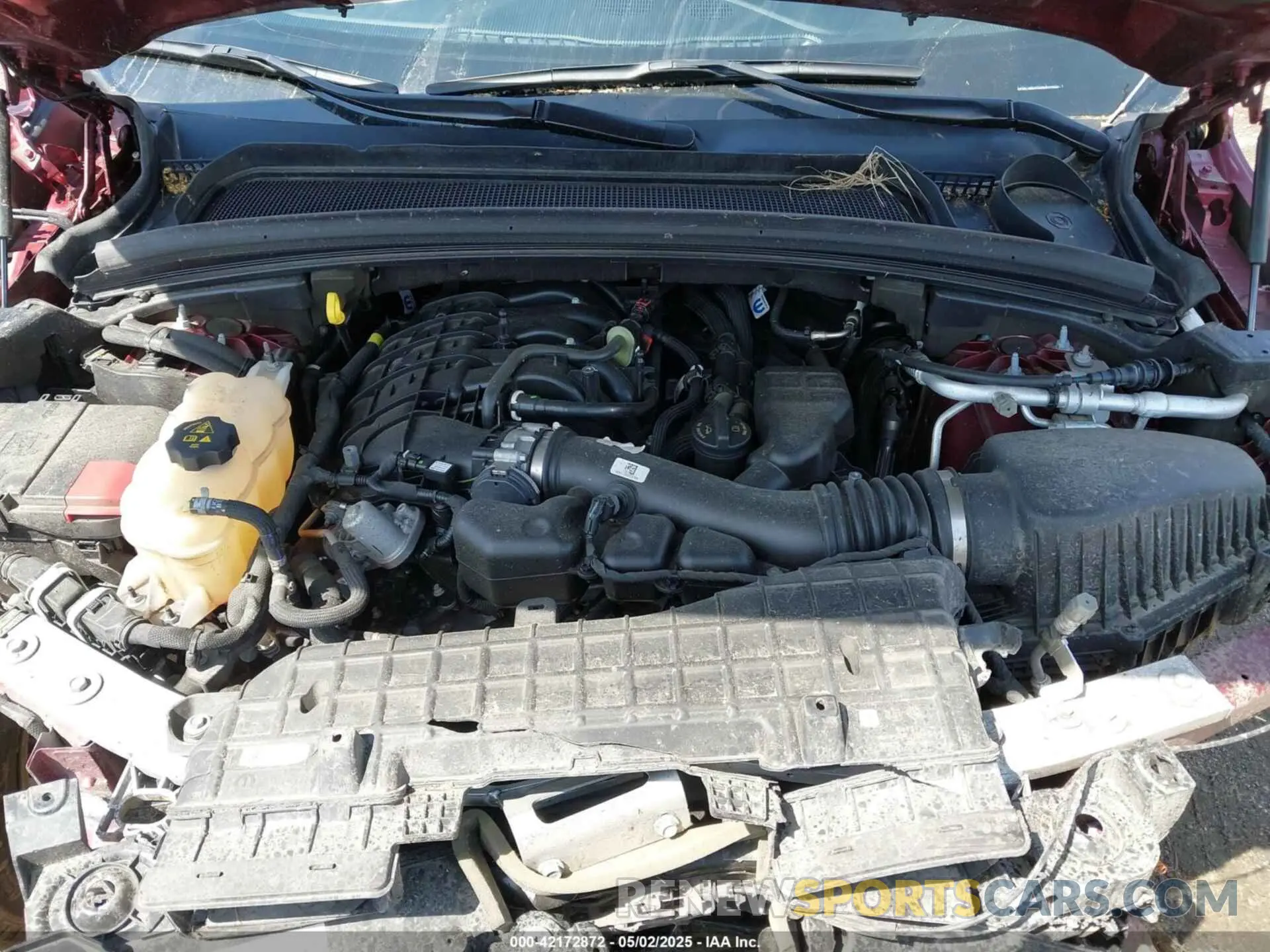 10 Photograph of a damaged car 1C4RJKBG3N8627259 JEEP GRAND CHEROKEE L 2022
