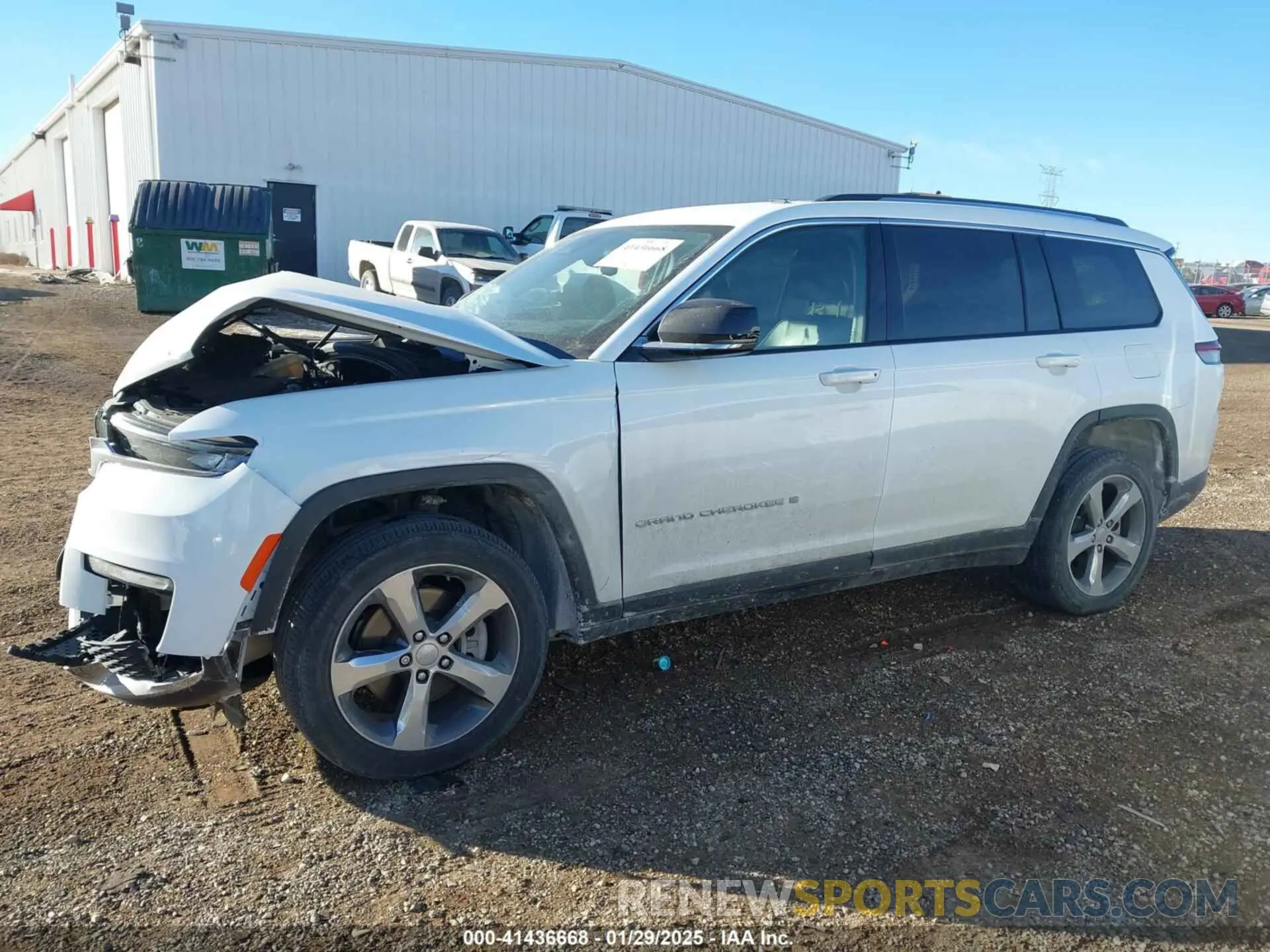 15 Photograph of a damaged car 1C4RJKBG4N8508068 JEEP GRAND CHEROKEE L 2022