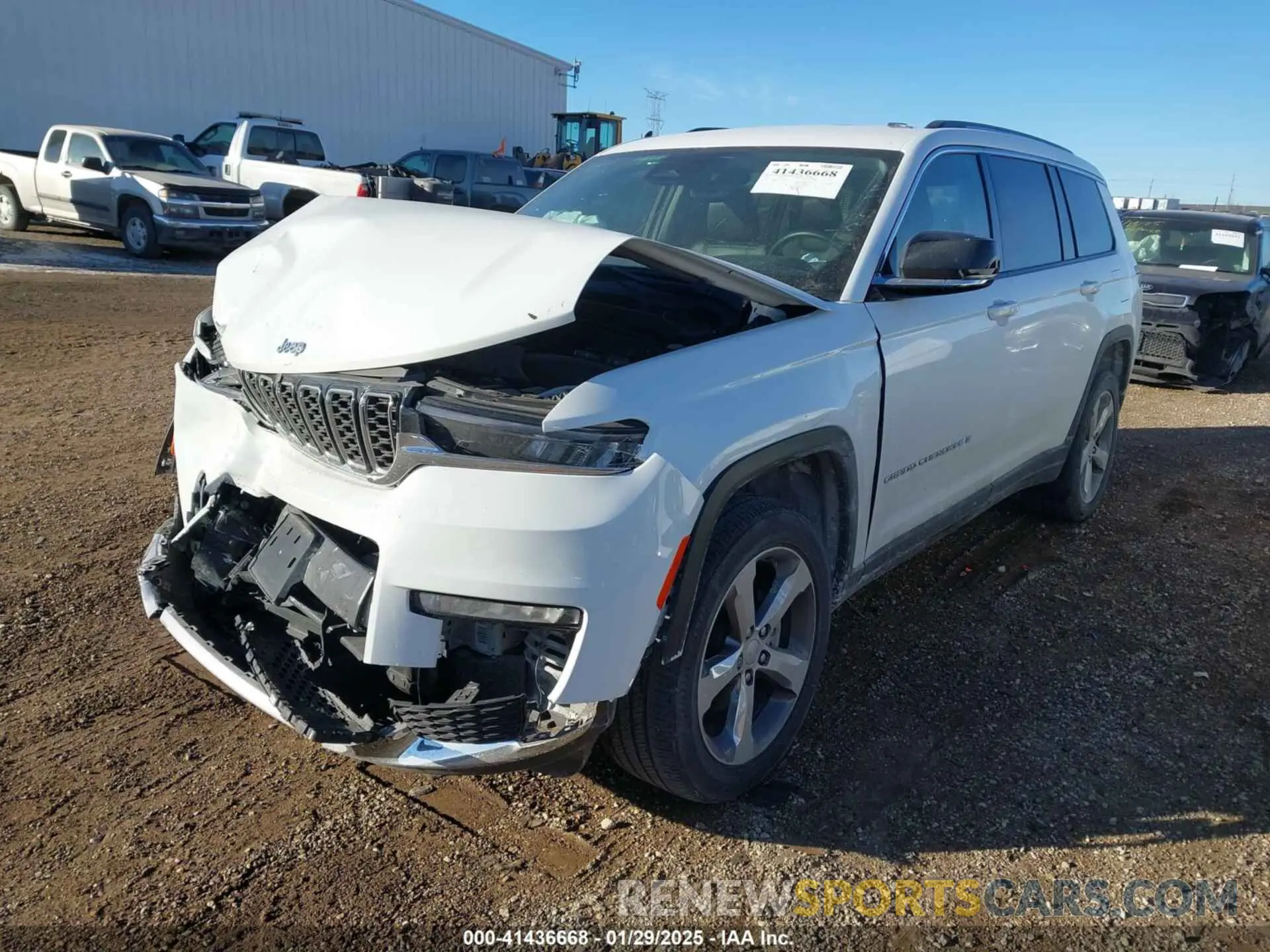 2 Photograph of a damaged car 1C4RJKBG4N8508068 JEEP GRAND CHEROKEE L 2022