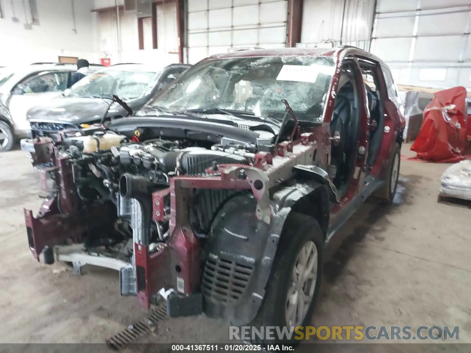 6 Photograph of a damaged car 1C4RJKBG4N8588696 JEEP GRAND CHEROKEE L 2022