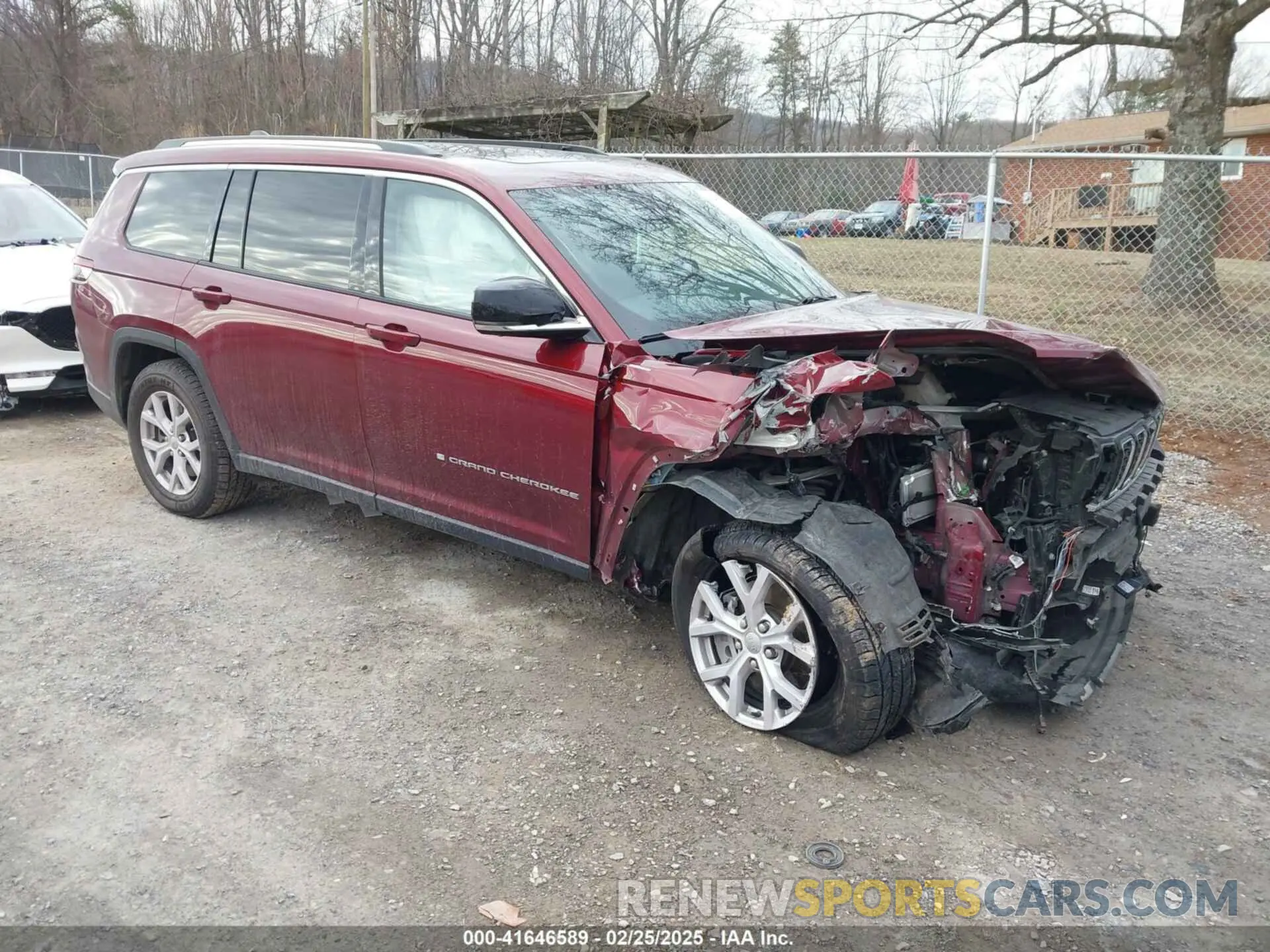 1 Photograph of a damaged car 1C4RJKBG4N8626251 JEEP GRAND CHEROKEE L 2022