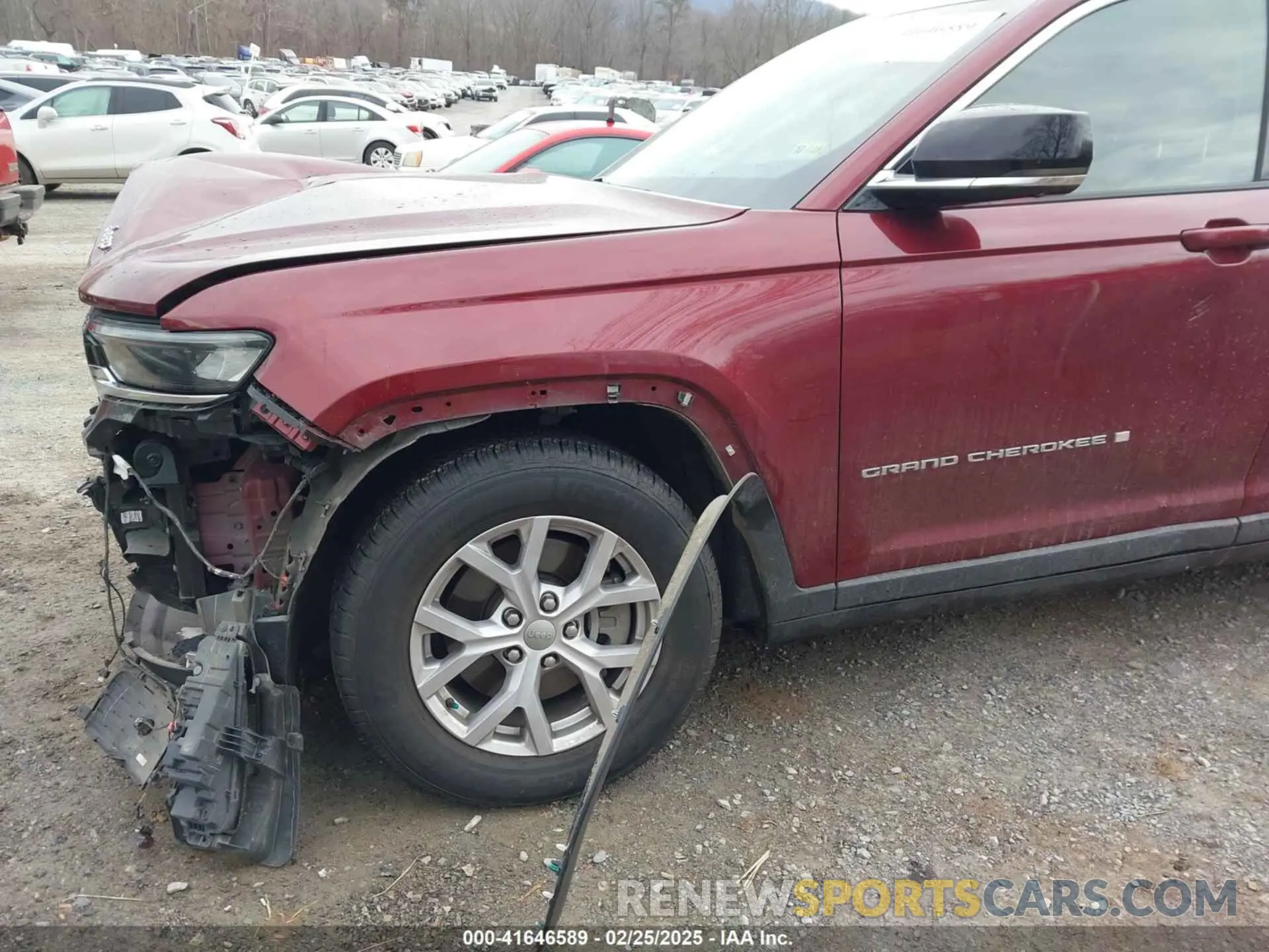 22 Photograph of a damaged car 1C4RJKBG4N8626251 JEEP GRAND CHEROKEE L 2022