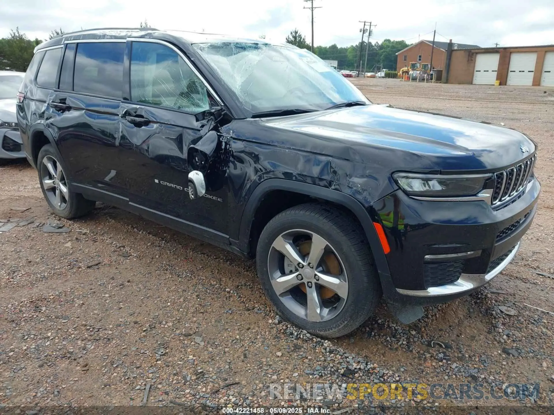 1 Photograph of a damaged car 1C4RJKBG5N8514591 JEEP GRAND CHEROKEE L 2022
