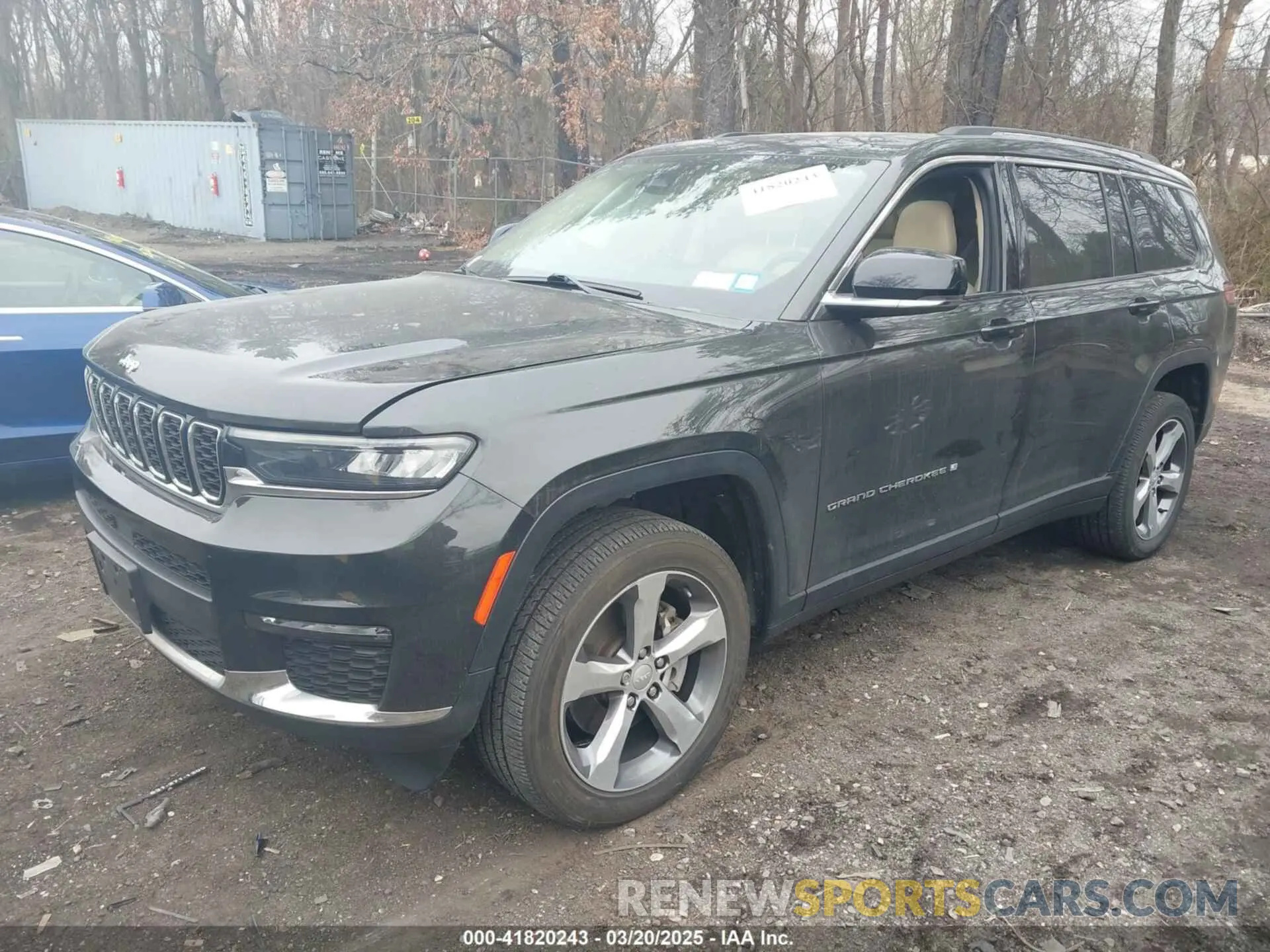 2 Photograph of a damaged car 1C4RJKBGXN8541771 JEEP GRAND CHEROKEE L 2022