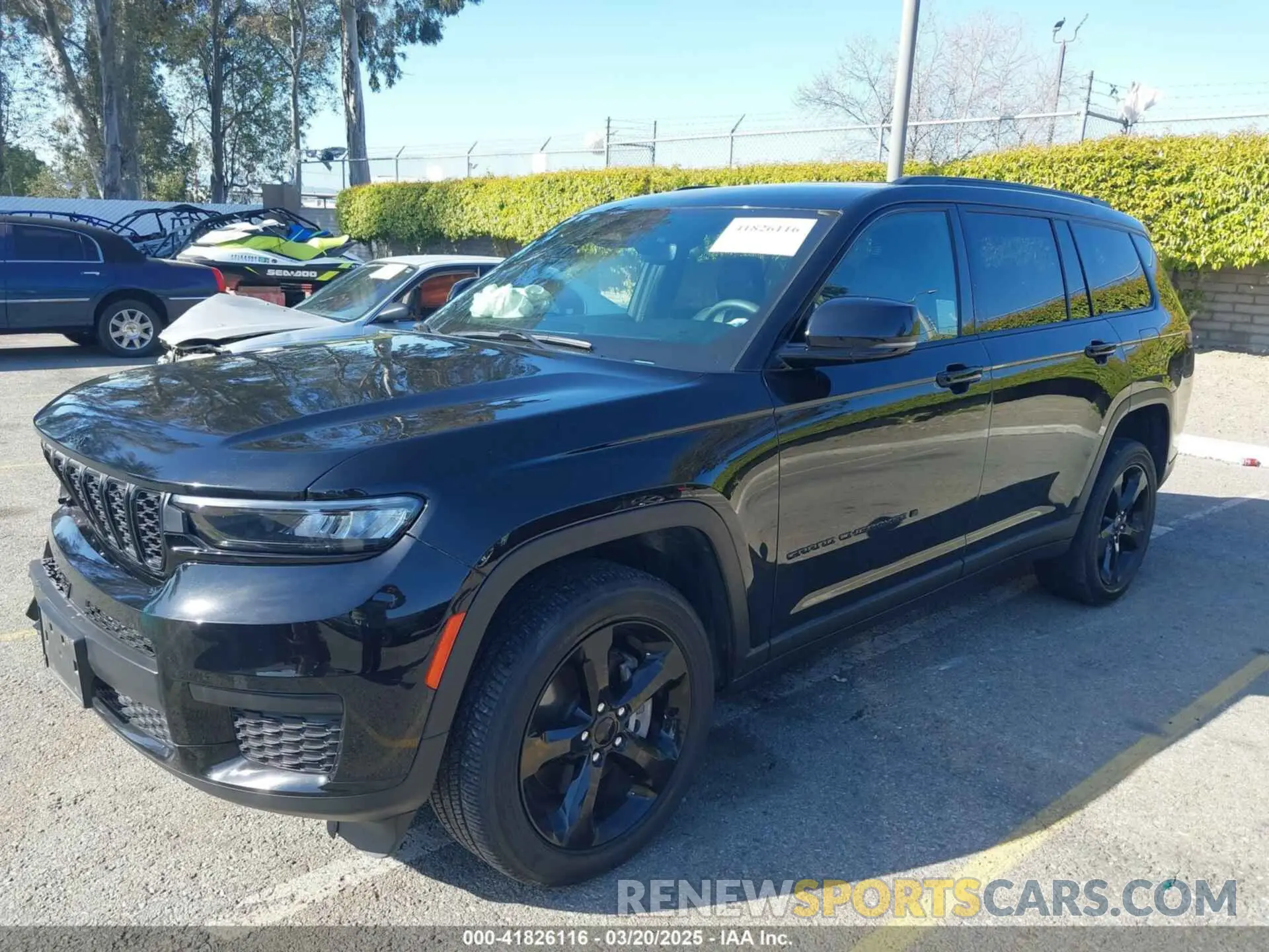 2 Photograph of a damaged car 1C4RJJAG0P8783385 JEEP GRAND CHEROKEE L 2023