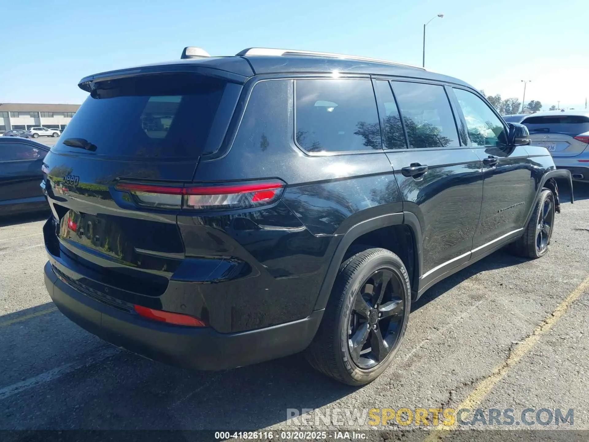 4 Photograph of a damaged car 1C4RJJAG0P8783385 JEEP GRAND CHEROKEE L 2023