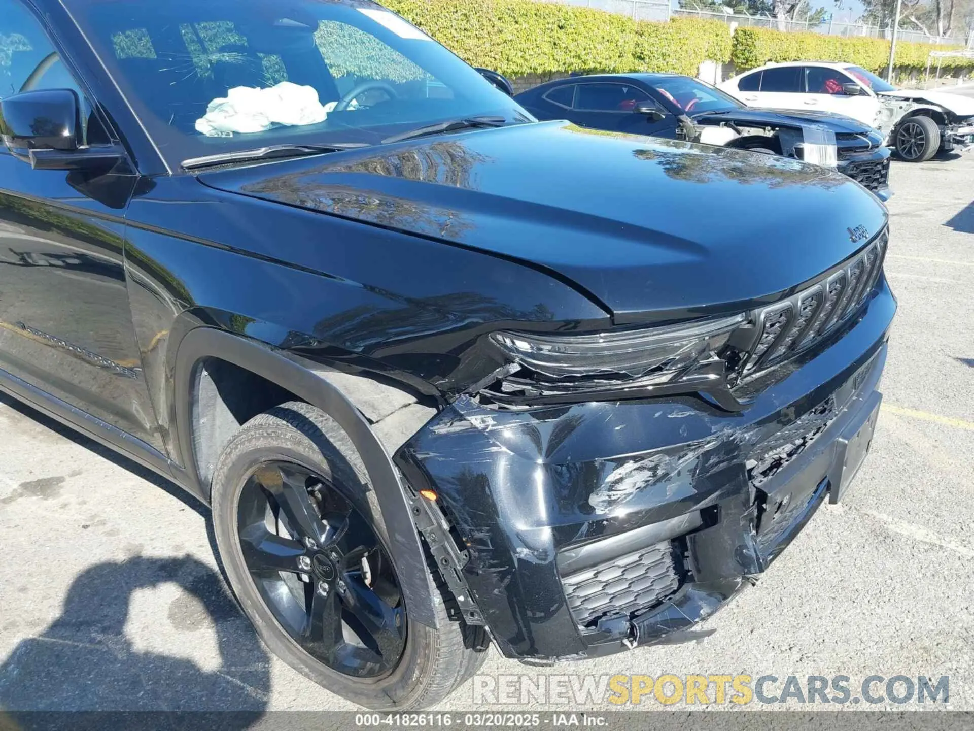 6 Photograph of a damaged car 1C4RJJAG0P8783385 JEEP GRAND CHEROKEE L 2023