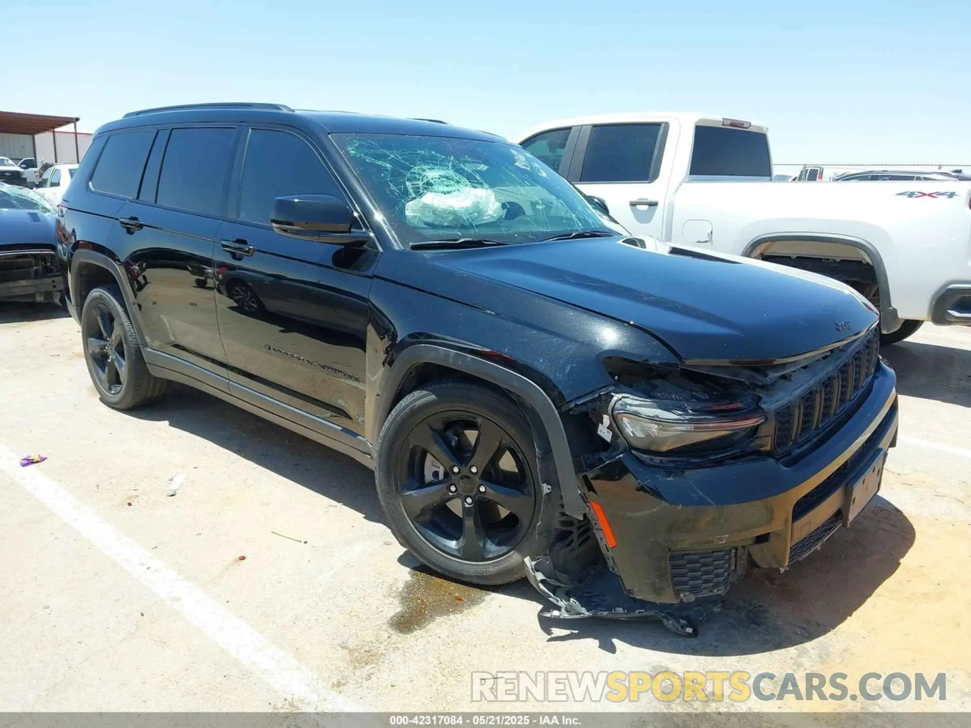 1 Photograph of a damaged car 1C4RJJAG5P8794267 JEEP GRAND CHEROKEE L 2023