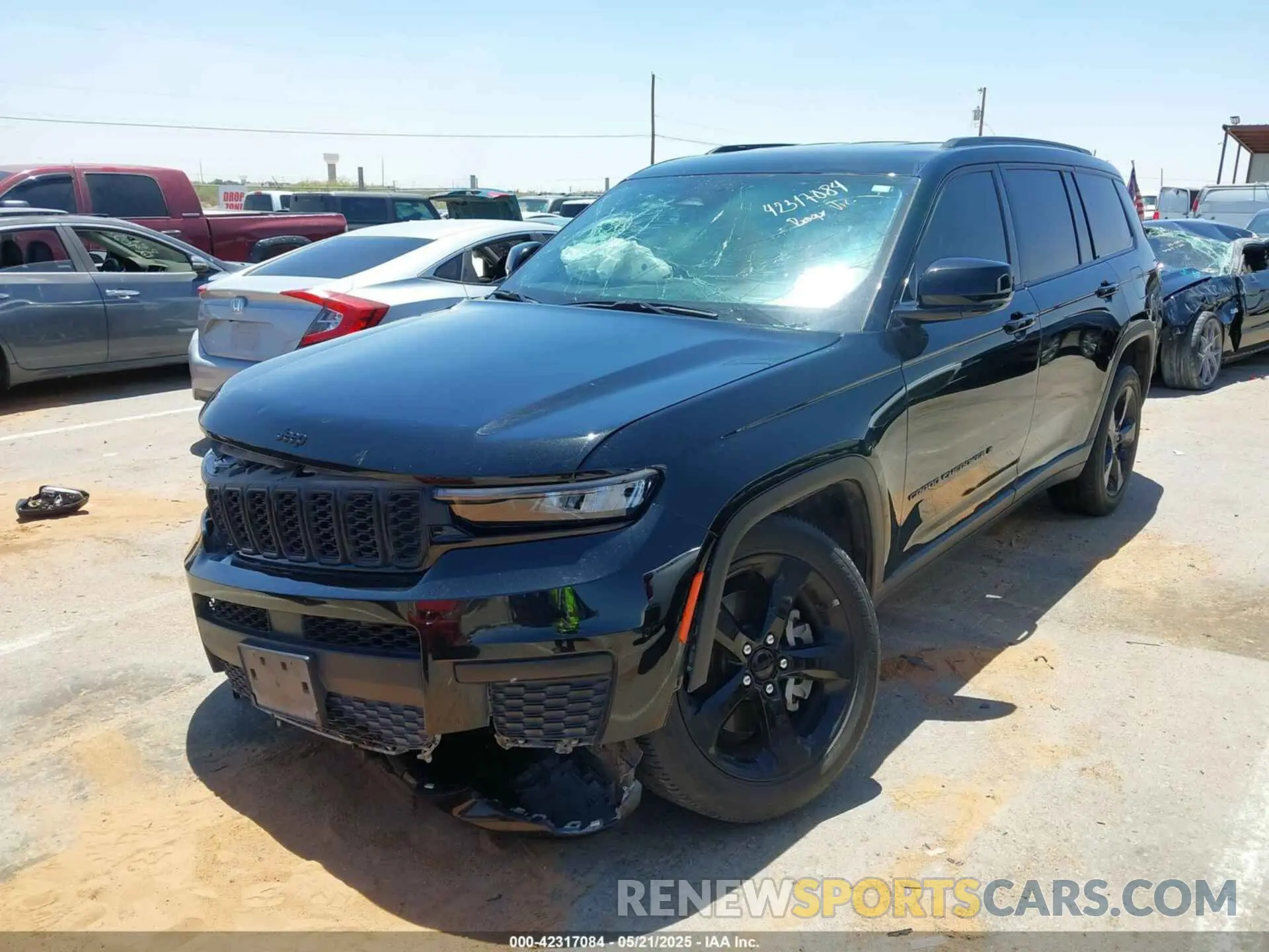 2 Photograph of a damaged car 1C4RJJAG5P8794267 JEEP GRAND CHEROKEE L 2023