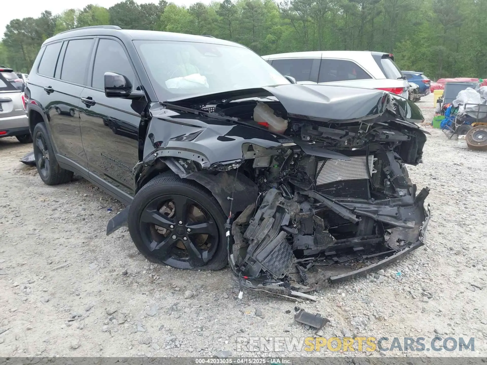 1 Photograph of a damaged car 1C4RJJAG7P8794349 JEEP GRAND CHEROKEE L 2023