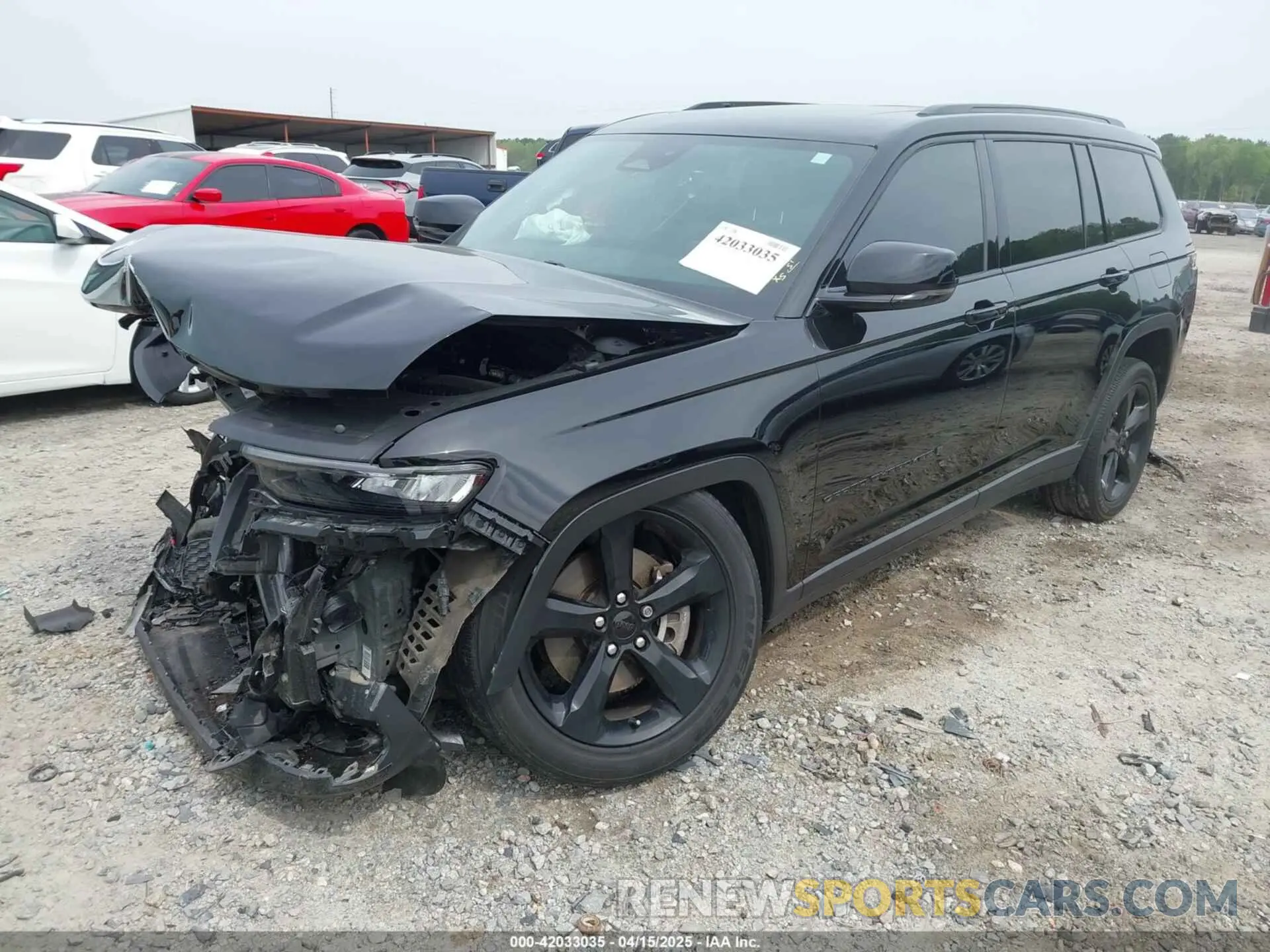 2 Photograph of a damaged car 1C4RJJAG7P8794349 JEEP GRAND CHEROKEE L 2023
