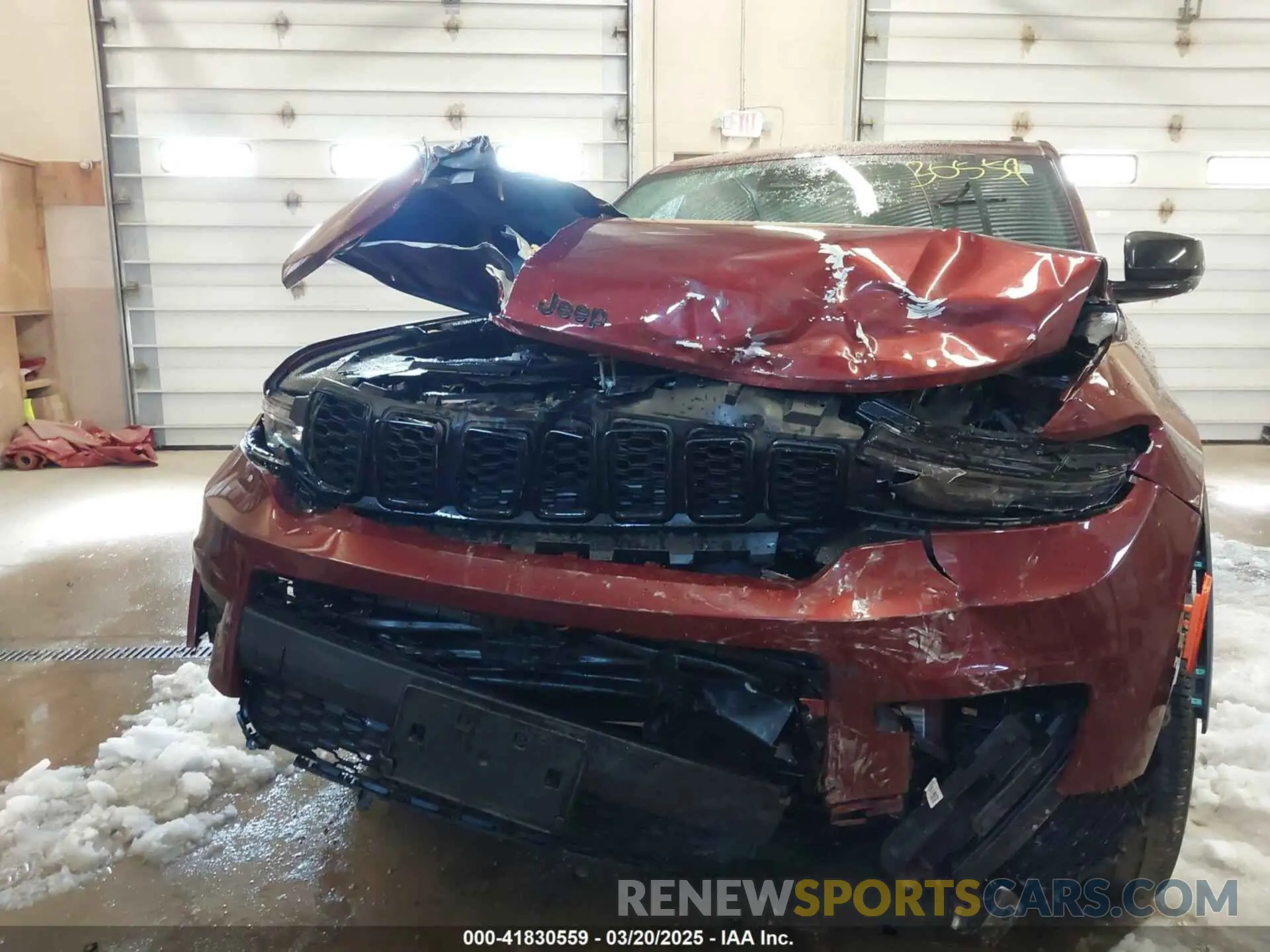 6 Photograph of a damaged car 1C4RJKAG3P8838742 JEEP GRAND CHEROKEE L 2023