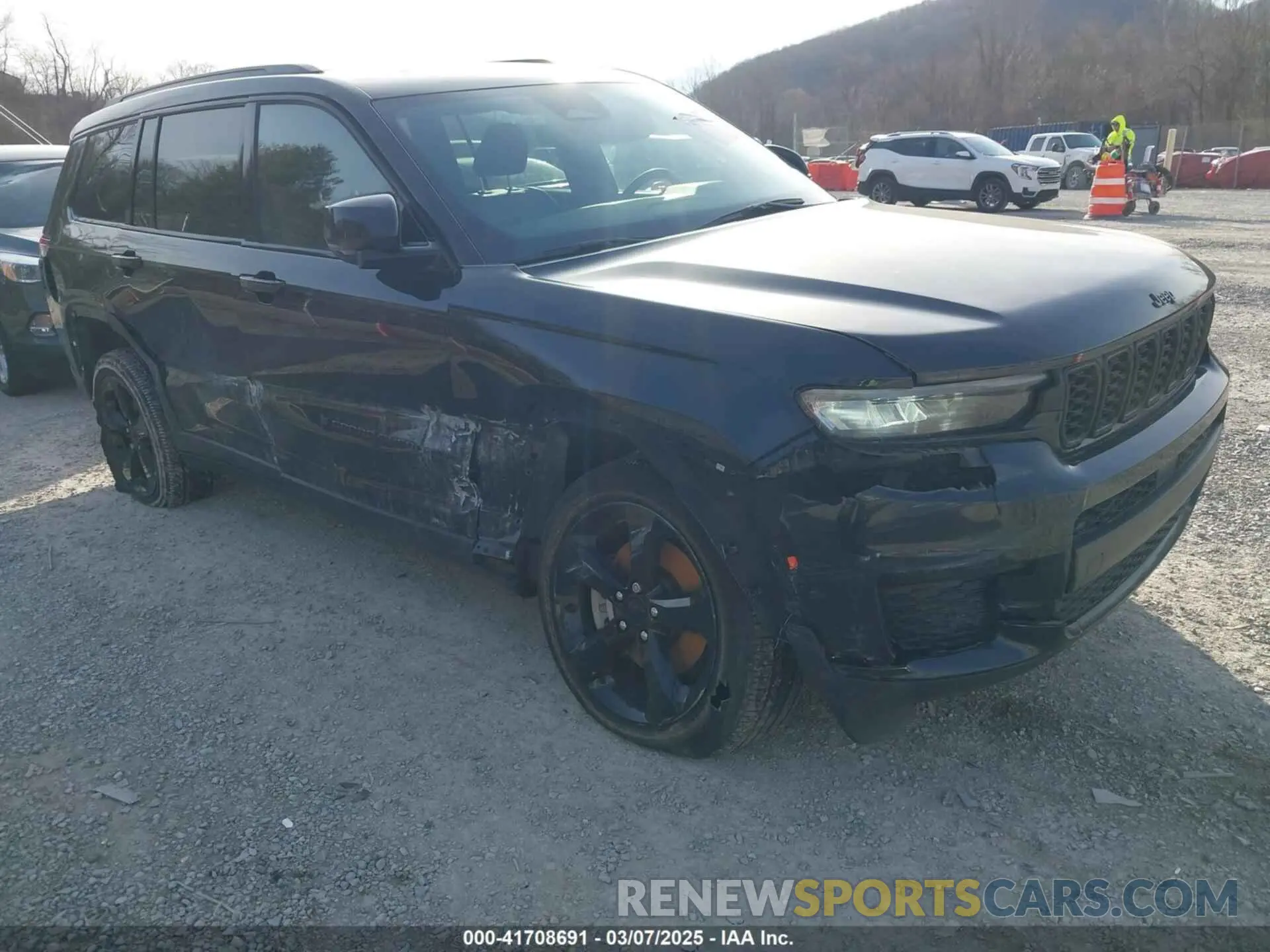 1 Photograph of a damaged car 1C4RJKAG3P8841009 JEEP GRAND CHEROKEE L 2023