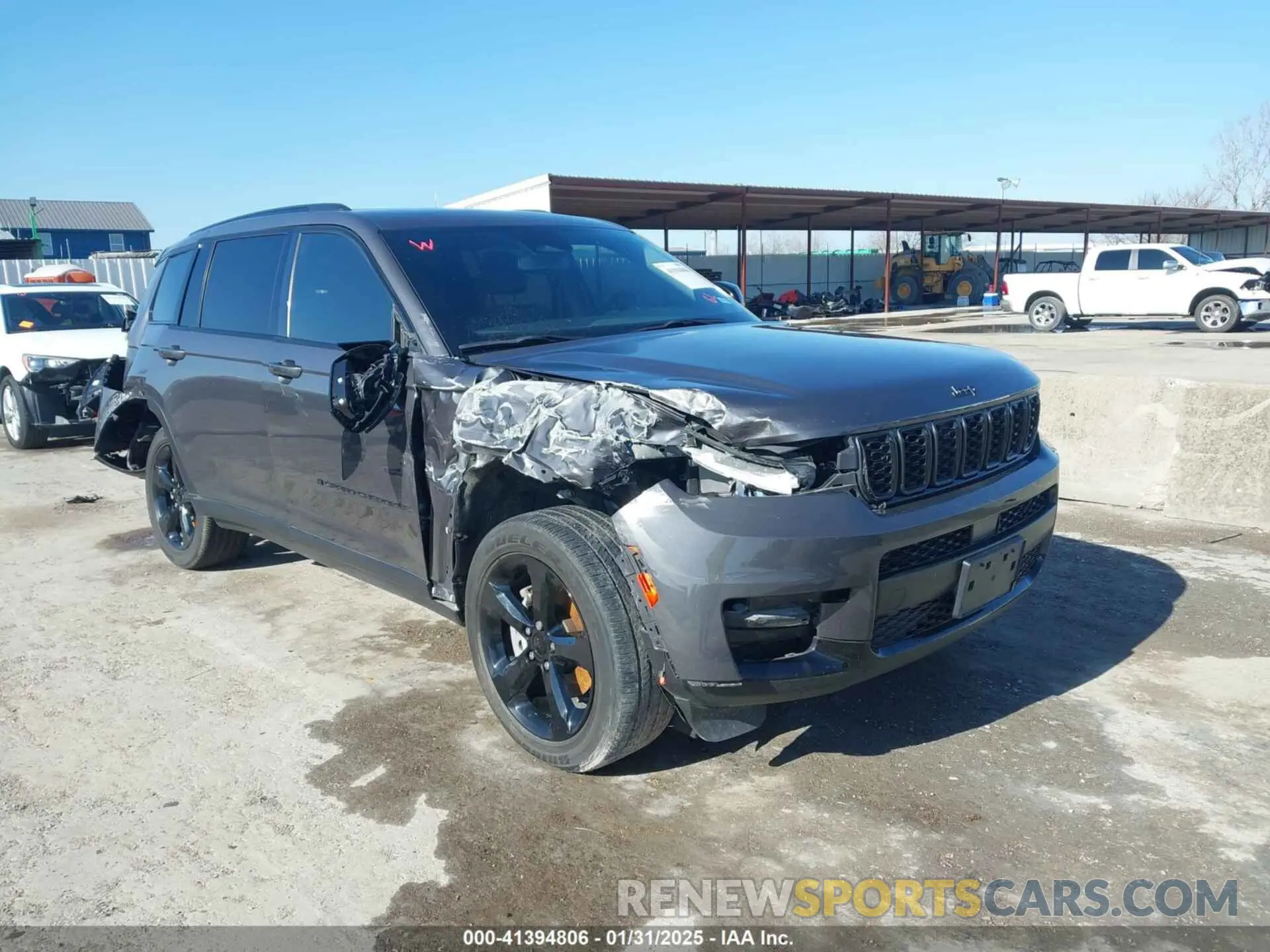 1 Photograph of a damaged car 1C4RJKAG4P8855050 JEEP GRAND CHEROKEE L 2023