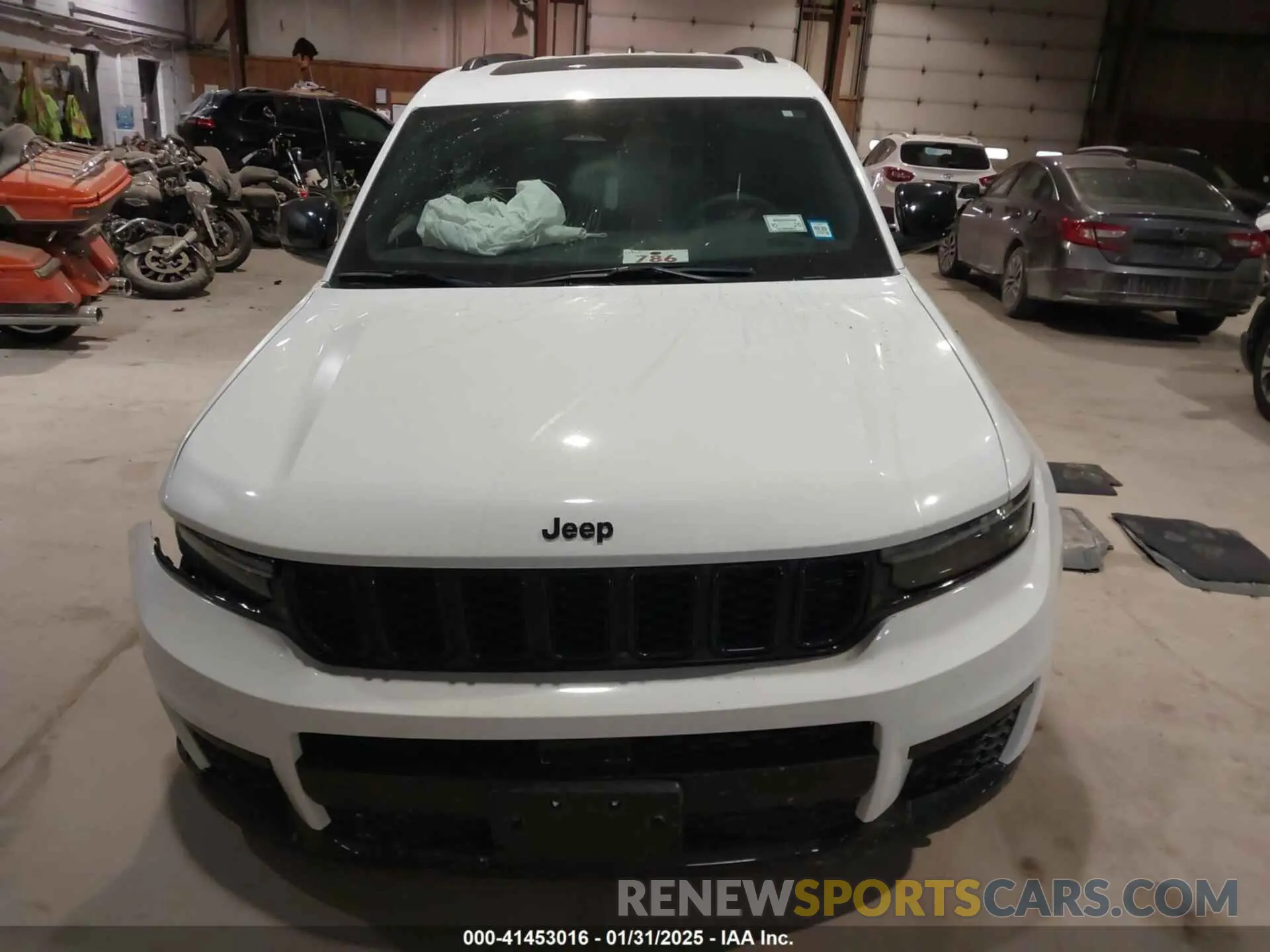 12 Photograph of a damaged car 1C4RJKAG7P8701187 JEEP GRAND CHEROKEE L 2023