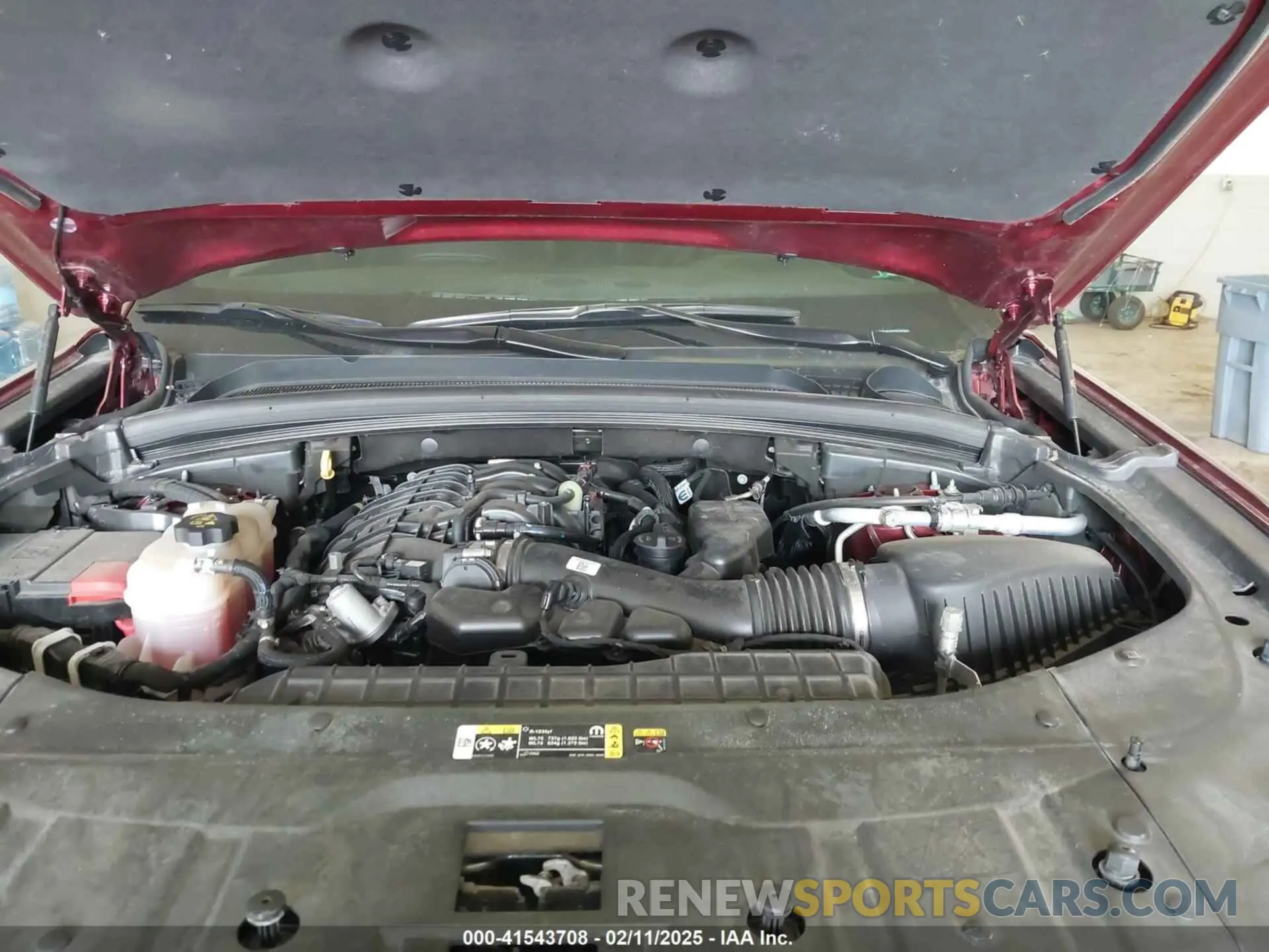 10 Photograph of a damaged car 1C4RJKAG7P8797631 JEEP GRAND CHEROKEE L 2023