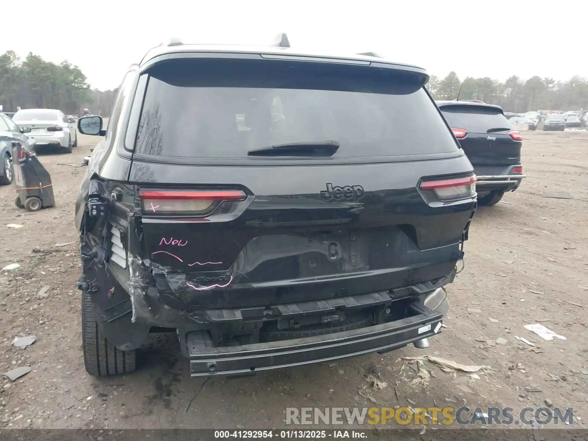 6 Photograph of a damaged car 1C4RJKAG7P8834273 JEEP GRAND CHEROKEE L 2023