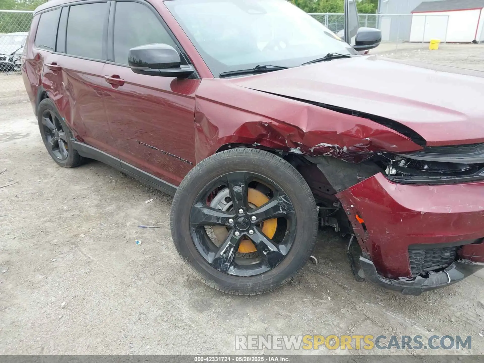 6 Photograph of a damaged car 1C4RJKAG8P8829292 JEEP GRAND CHEROKEE L 2023