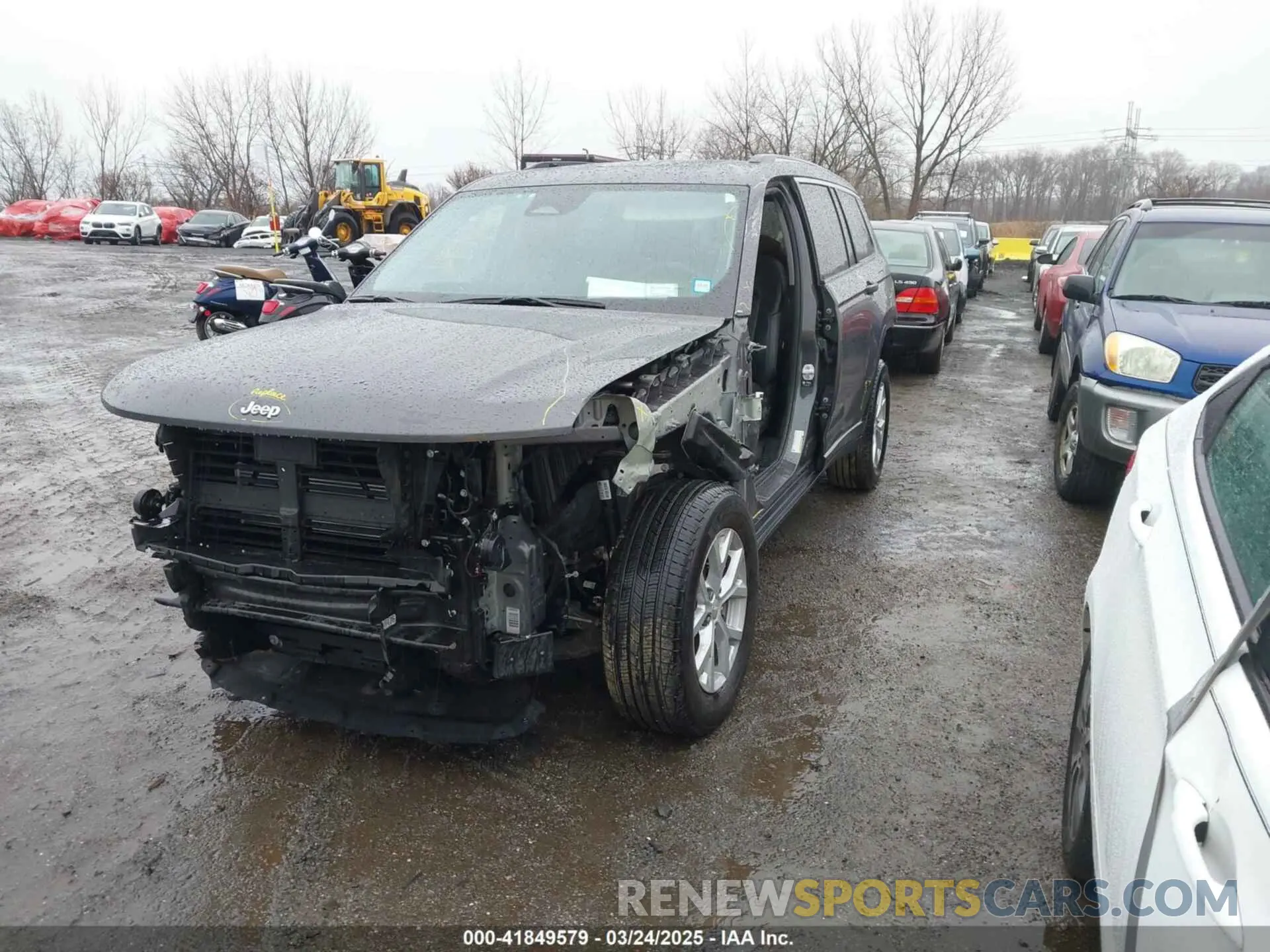 6 Photograph of a damaged car 1C4RJKBG0P8819760 JEEP GRAND CHEROKEE L 2023