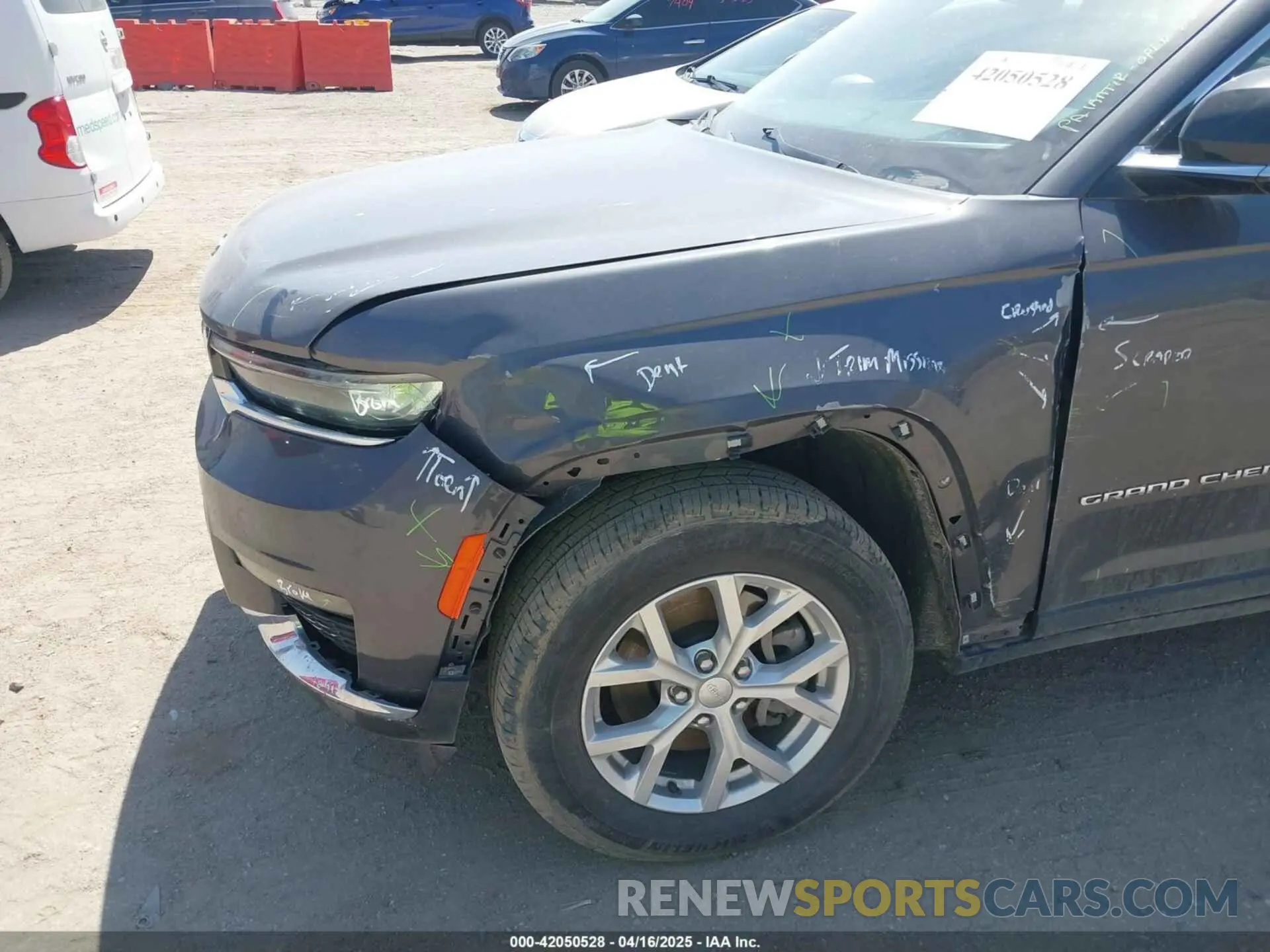 6 Photograph of a damaged car 1C4RJKBG0P8844562 JEEP GRAND CHEROKEE L 2023