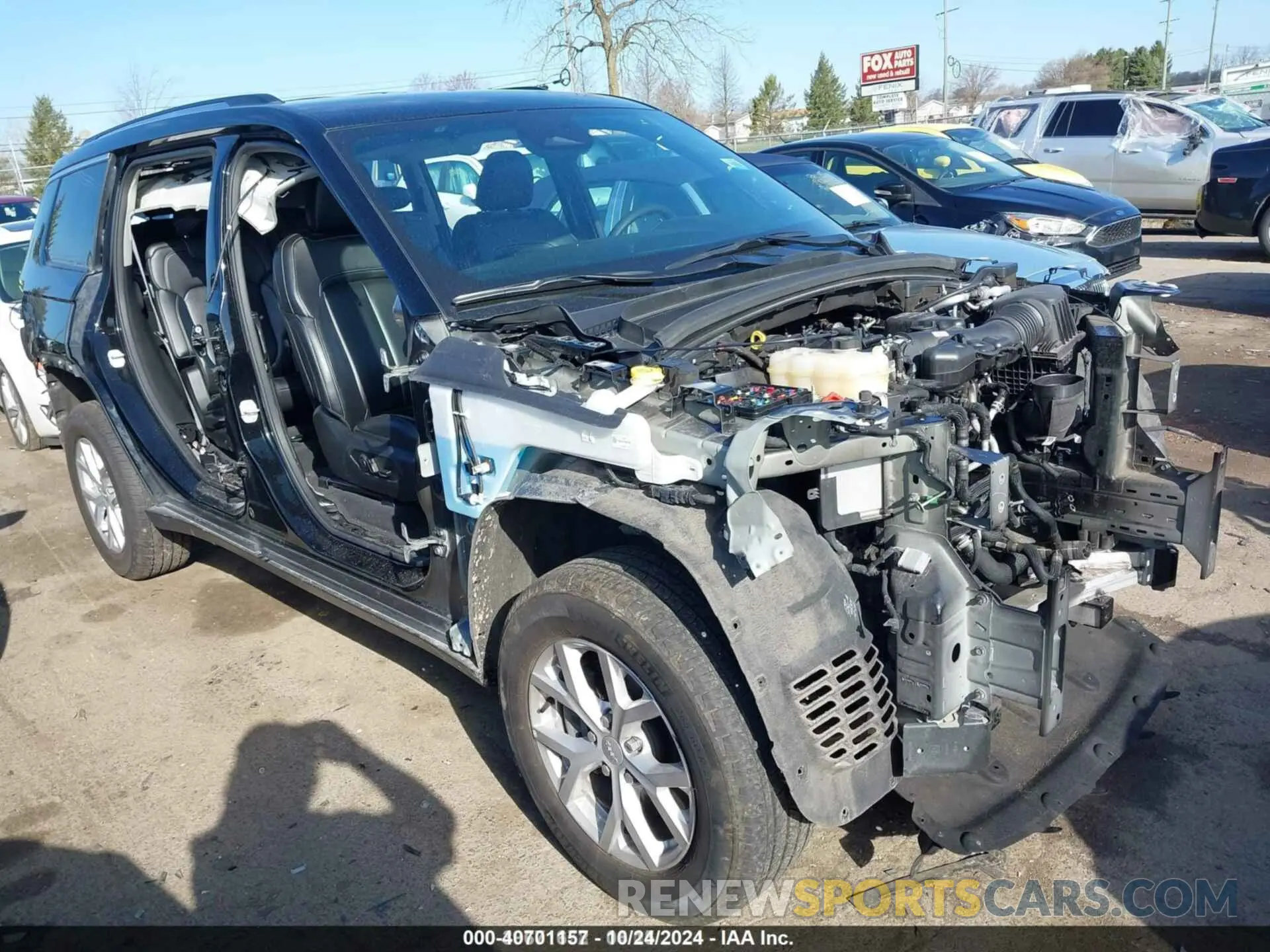 1 Photograph of a damaged car 1C4RJKBG2P8806489 JEEP GRAND CHEROKEE L 2023