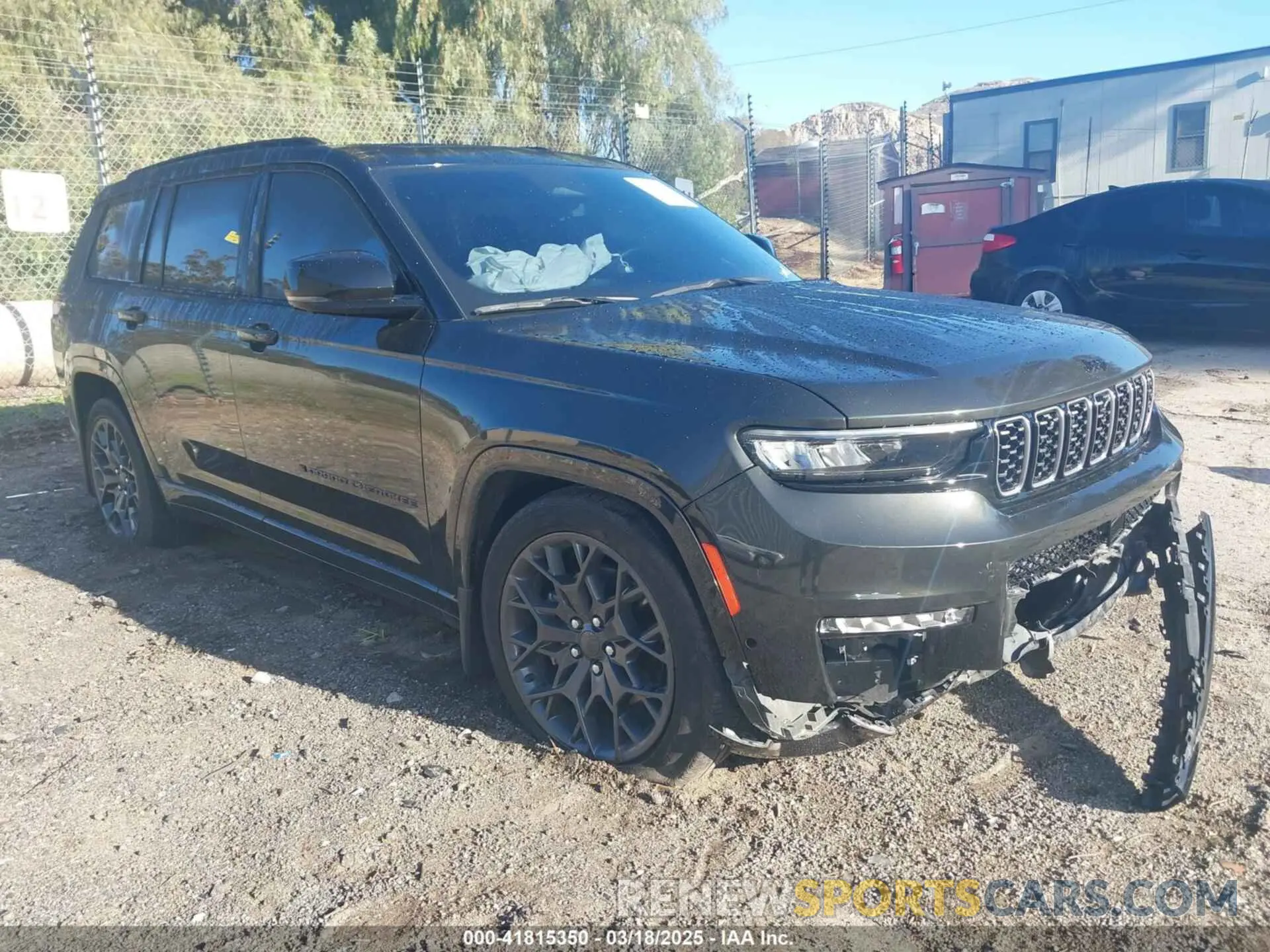 1 Photograph of a damaged car 1C4RJKET8P8869069 JEEP GRAND CHEROKEE L 2023
