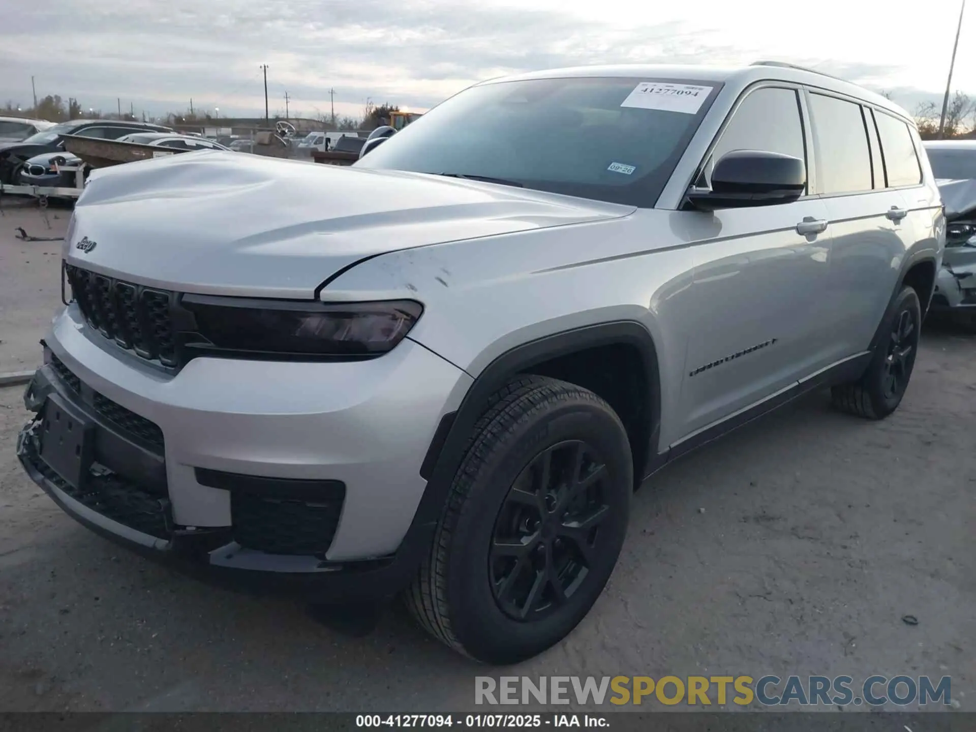 2 Photograph of a damaged car 1C4RJJAG9R8612184 JEEP GRAND CHEROKEE L 2024