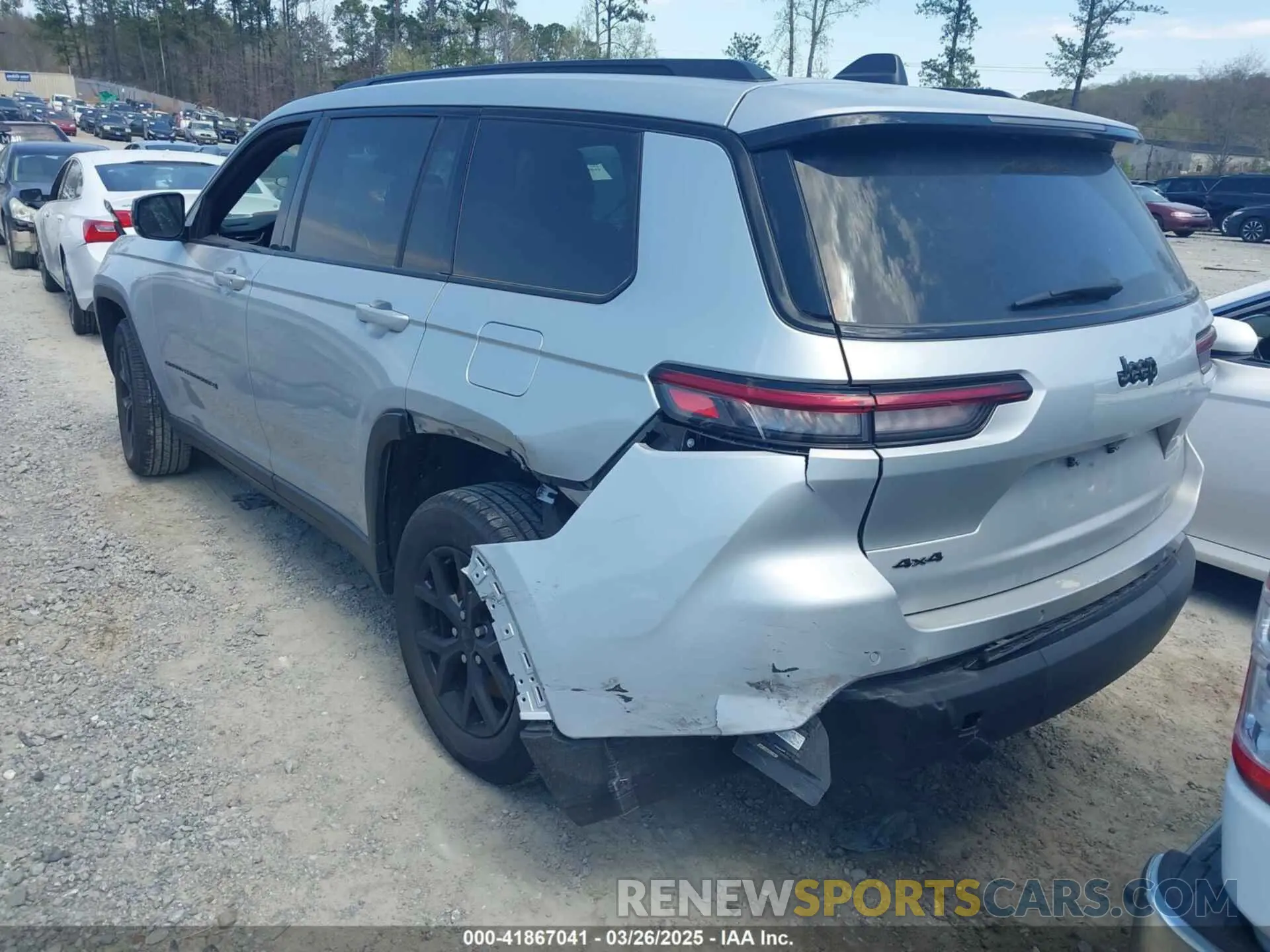 3 Photograph of a damaged car 1C4RJKAG6R8548904 JEEP GRAND CHEROKEE L 2024