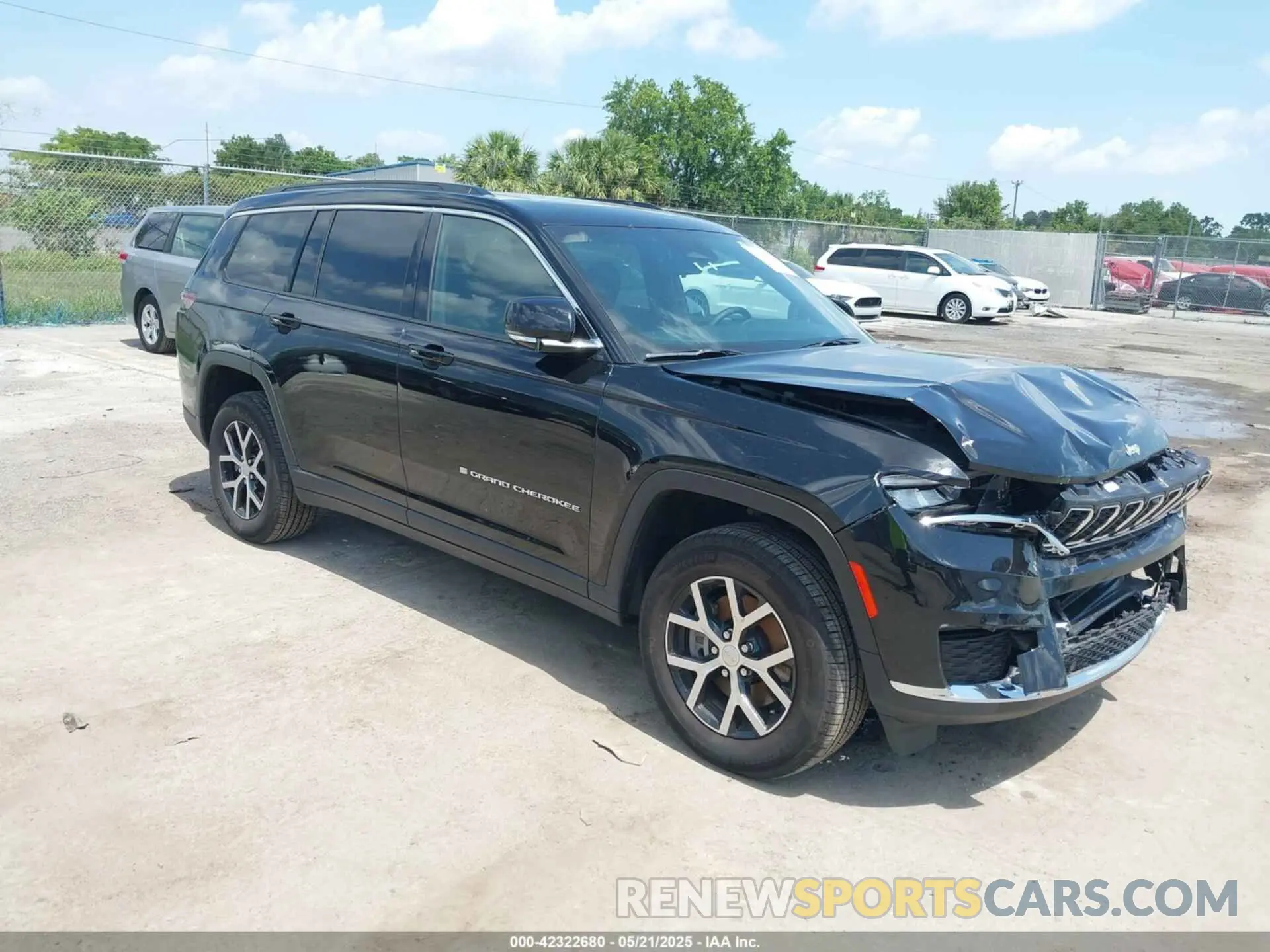 1 Photograph of a damaged car 1C4RJKBG2R8507247 JEEP GRAND CHEROKEE L 2024