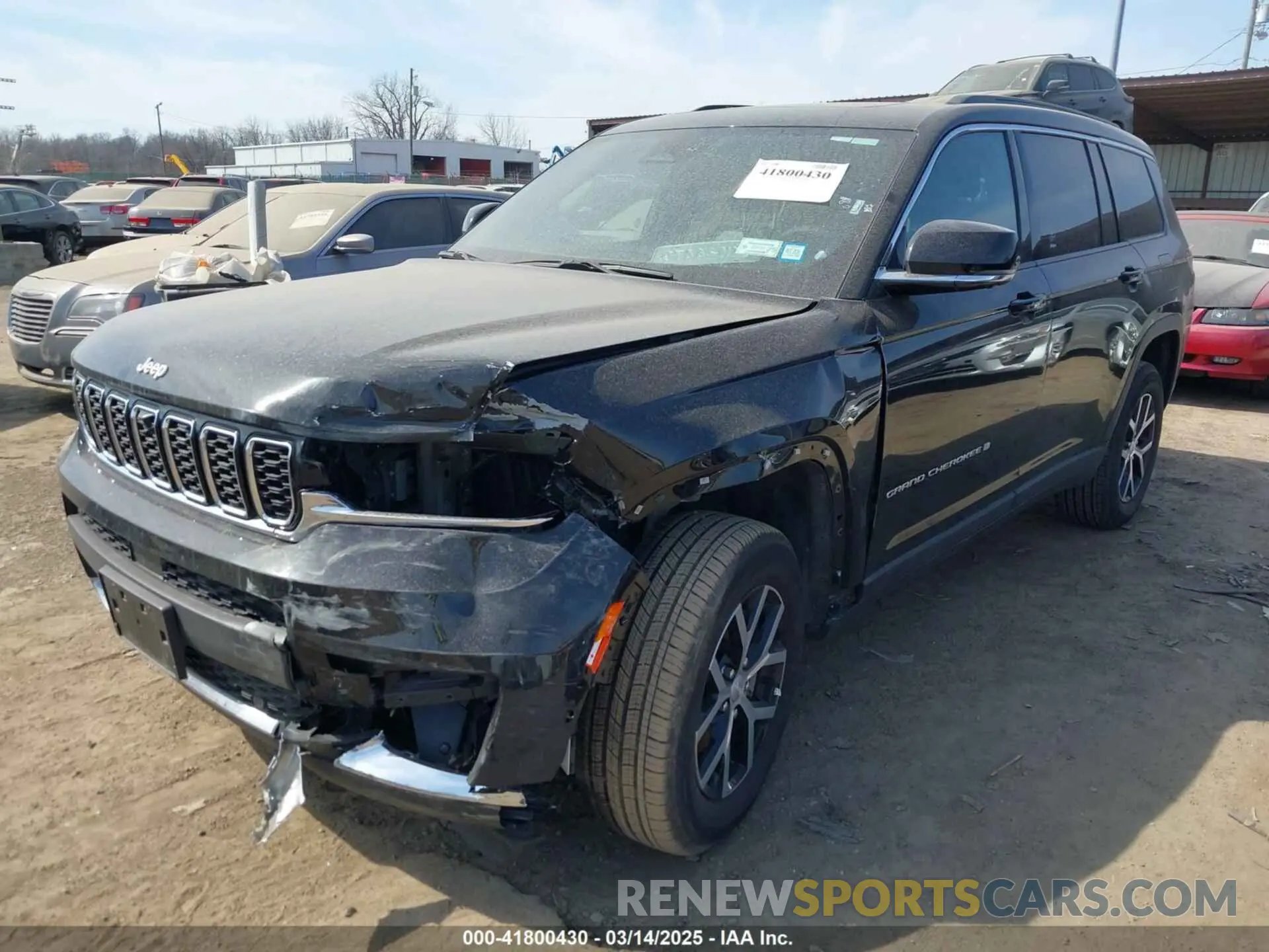 2 Photograph of a damaged car 1C4RJKBG8R8602573 JEEP GRAND CHEROKEE L 2024