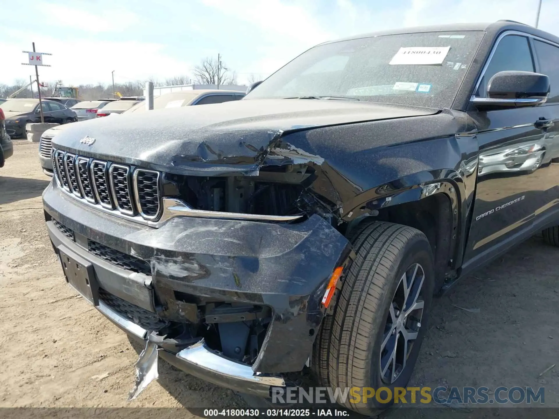 6 Photograph of a damaged car 1C4RJKBG8R8602573 JEEP GRAND CHEROKEE L 2024