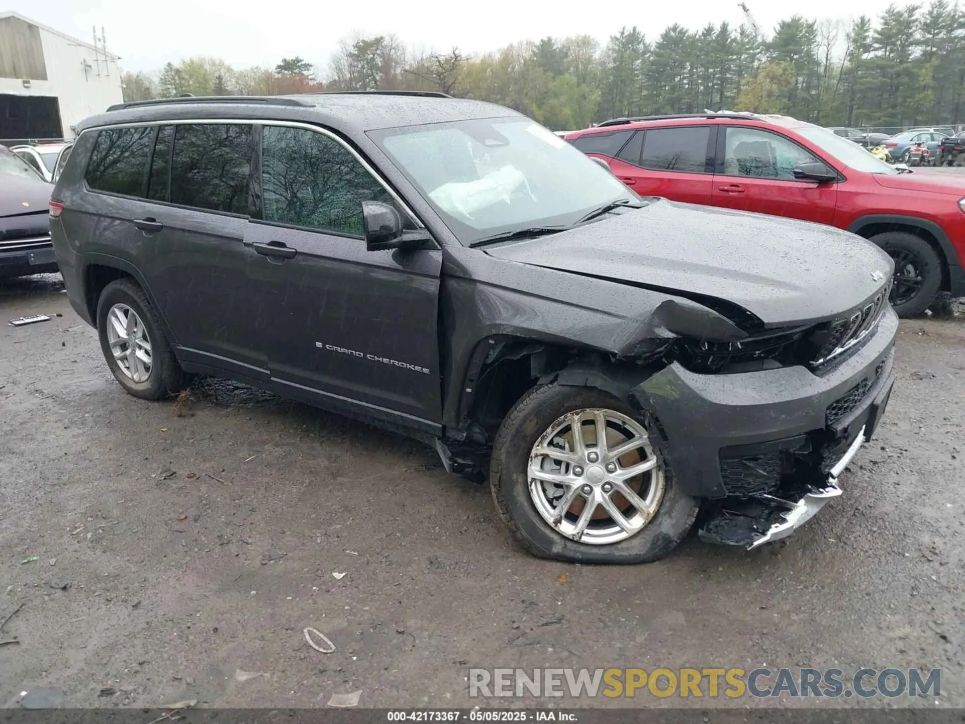 1 Photograph of a damaged car 1C4RJKAG8S8684408 JEEP GRAND CHEROKEE L 2025