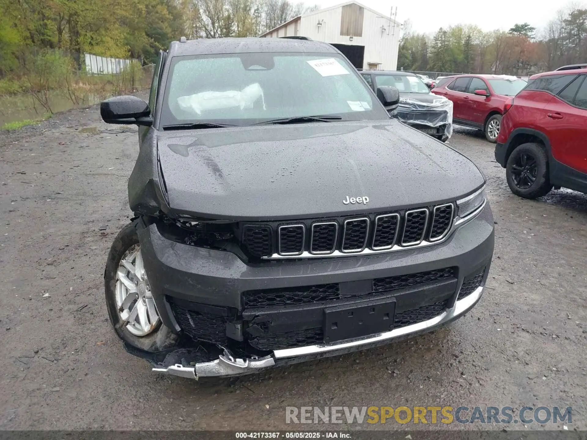 6 Photograph of a damaged car 1C4RJKAG8S8684408 JEEP GRAND CHEROKEE L 2025