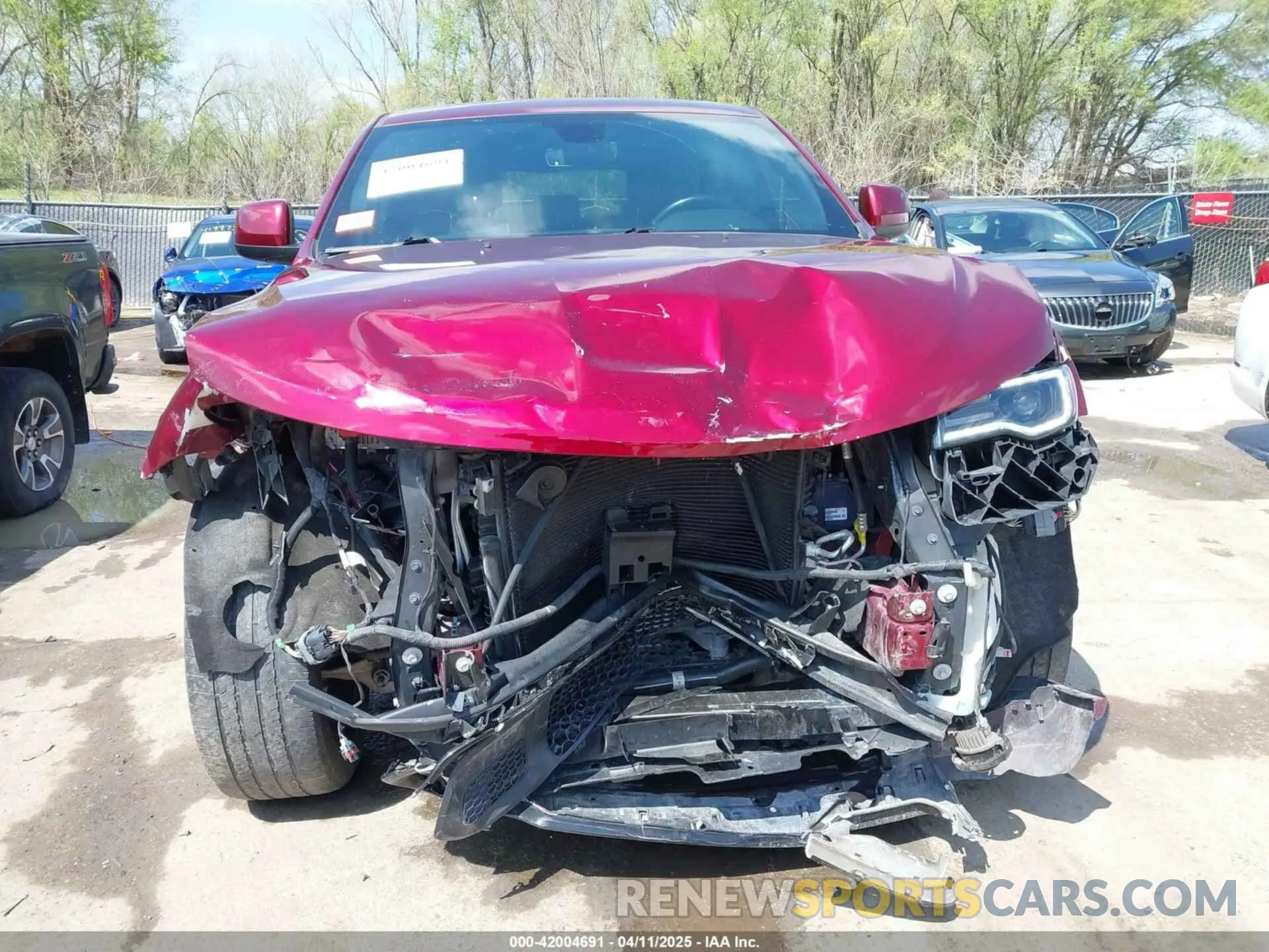 6 Photograph of a damaged car 1C4RJEAG2NC154339 JEEP GRAND CHEROKEE WK 2022